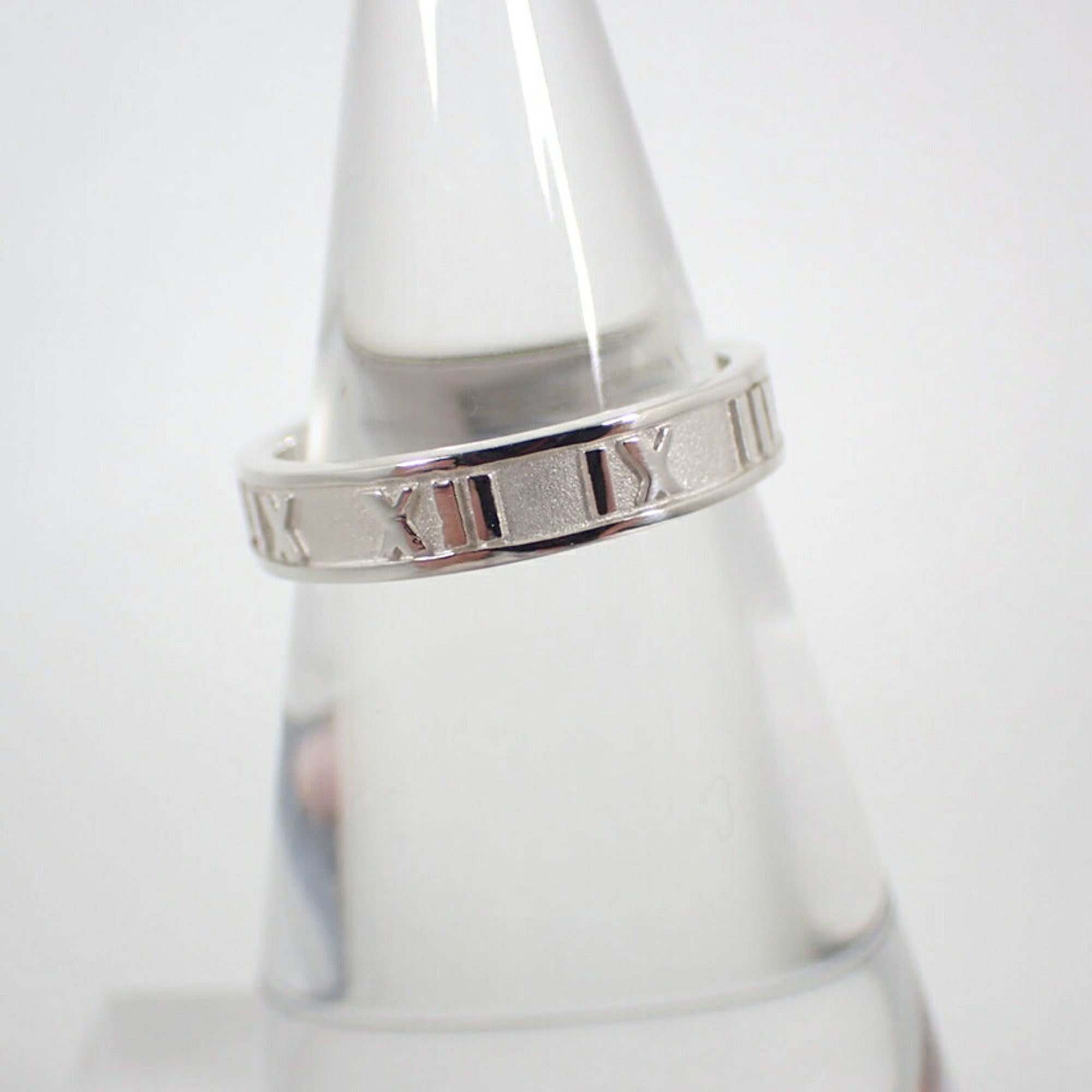 Tiffany Sterling Silver 925 Band Ring (Pre-Owned)