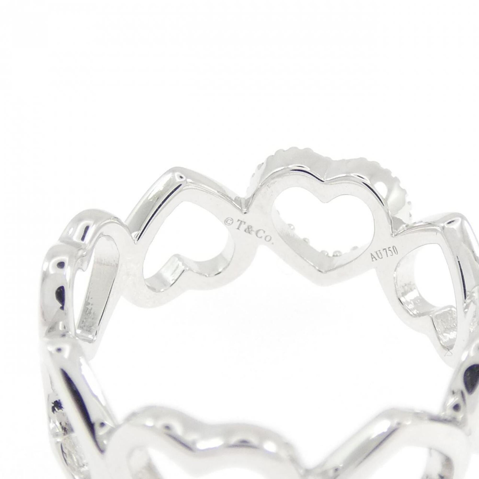 Tiffany White Gold (18K) Band Ring (Pre-Owned)