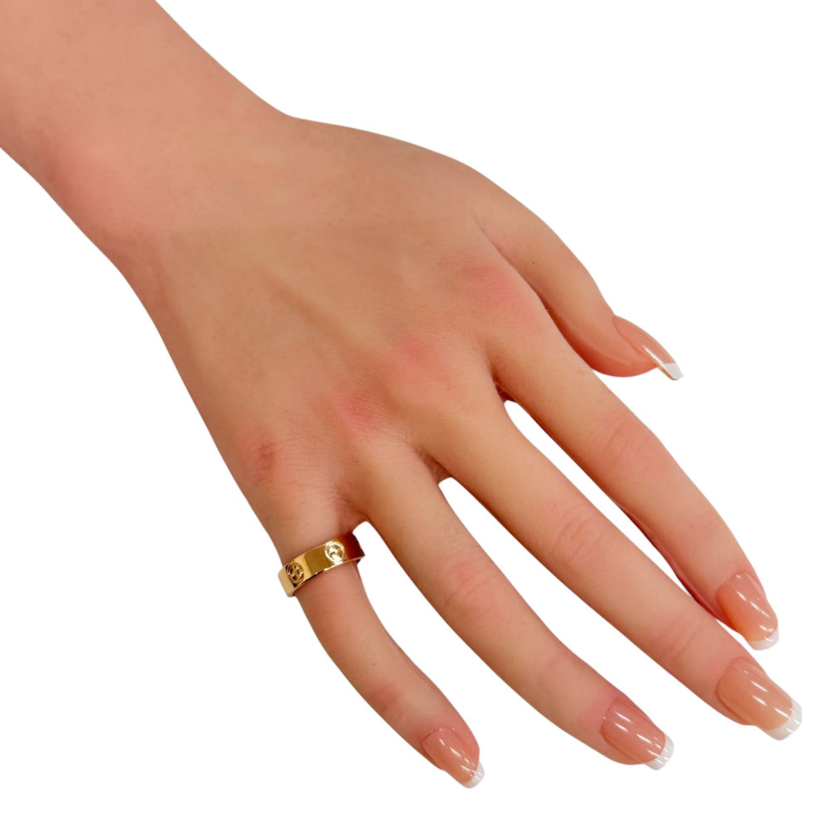 Cartier Pink Gold Pink Gold (18K) Band Ring (Pre-Owned)