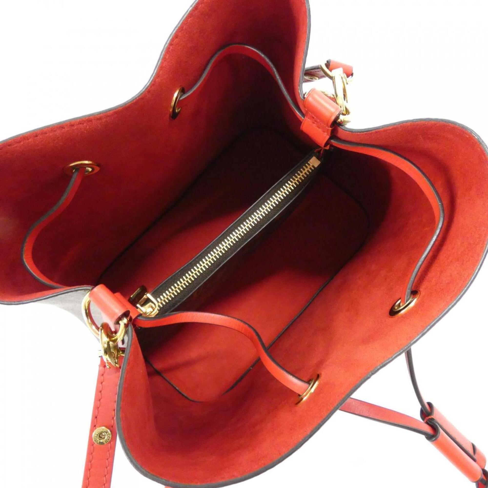 Louis Vuitton Monogram Coquelicots Marron Coated Canvas Shoulder Bag (Pre-Owned)