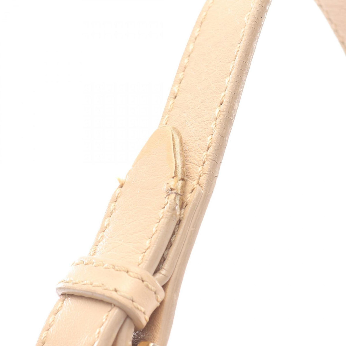 Fendi Beige Coated Canvas Leather Shoulder Bag (Pre-Owned)