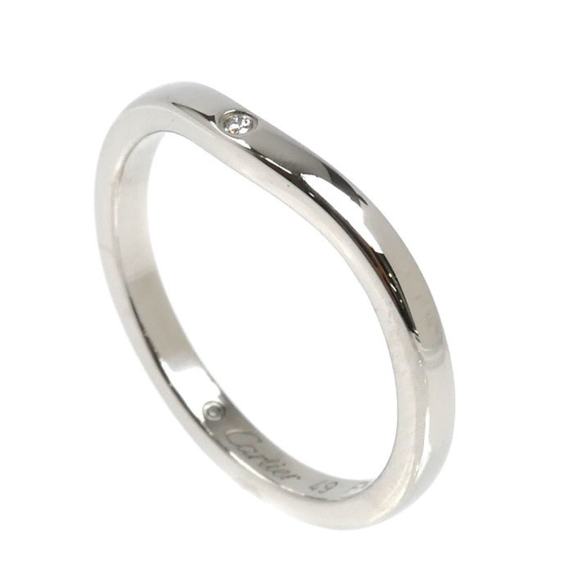 Cartier Platinum 950 Band Ring (Pre-Owned)