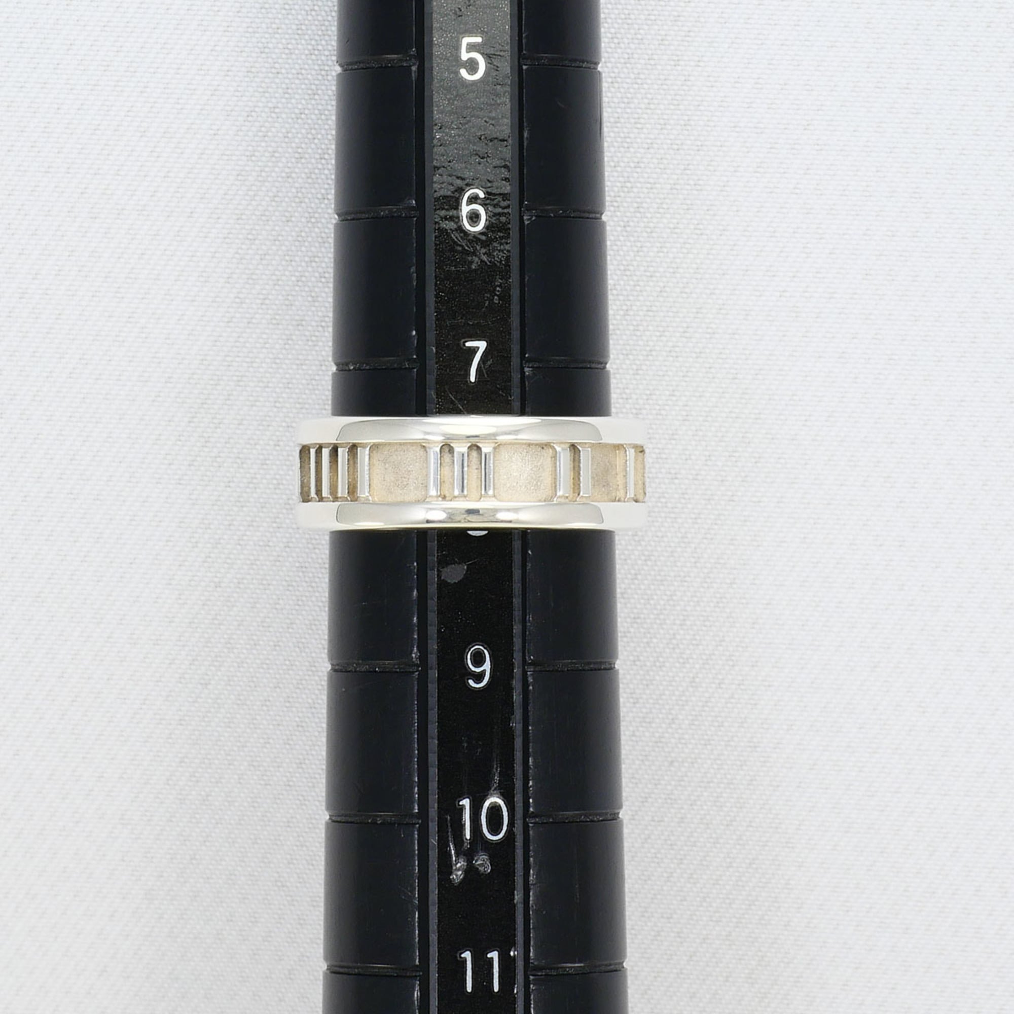 Tiffany Silver Silver 925 Band Ring (Pre-Owned)