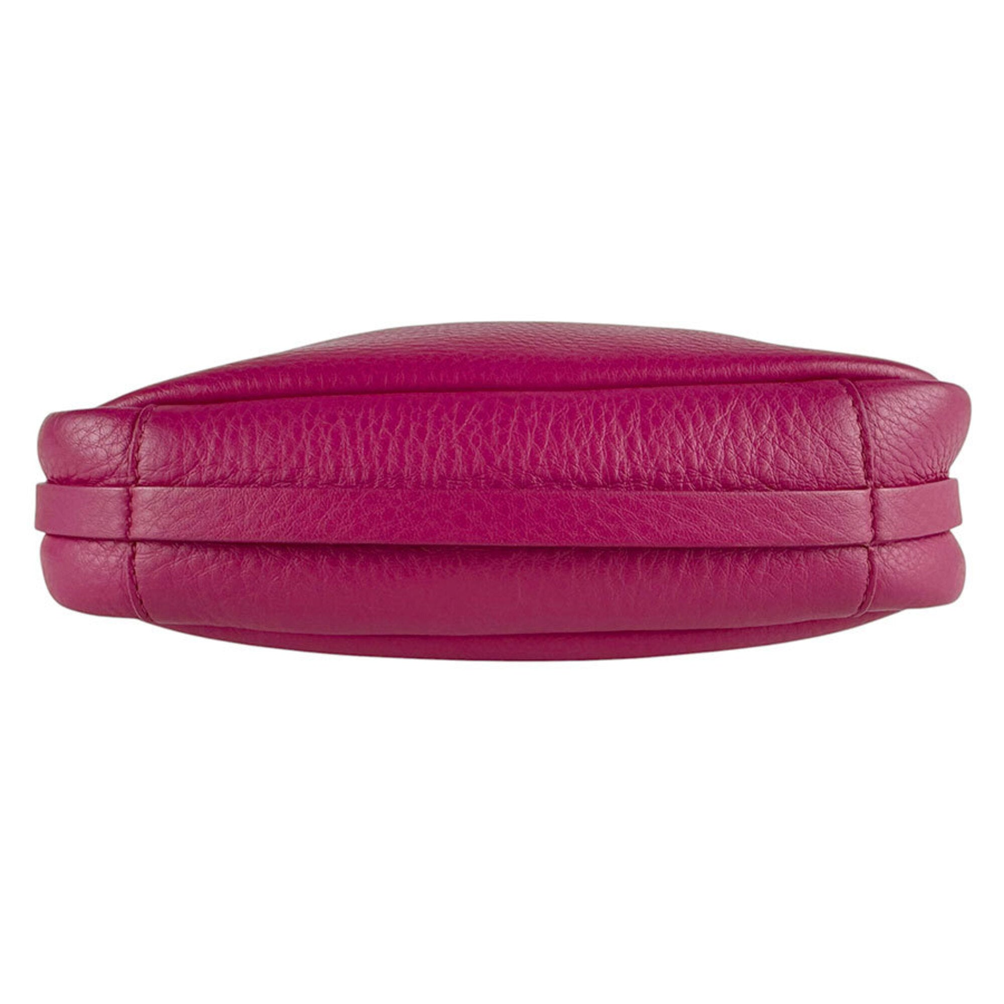 Balenciaga Pink Leather Shoulder Bag (Pre-Owned)