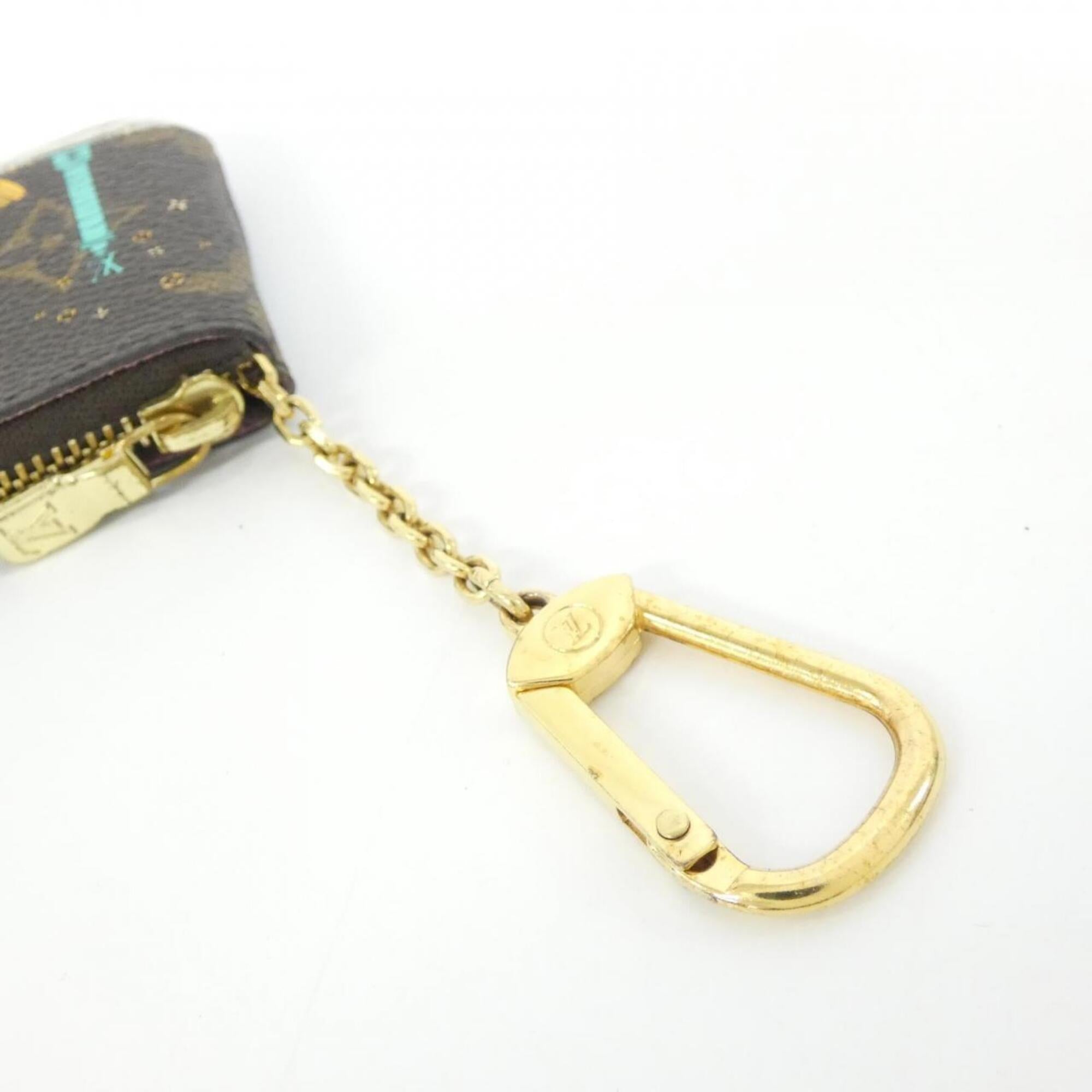 Louis Vuitton Monogram Marron Coated Canvas Coin Purse/Coin Case (Pre-Owned)