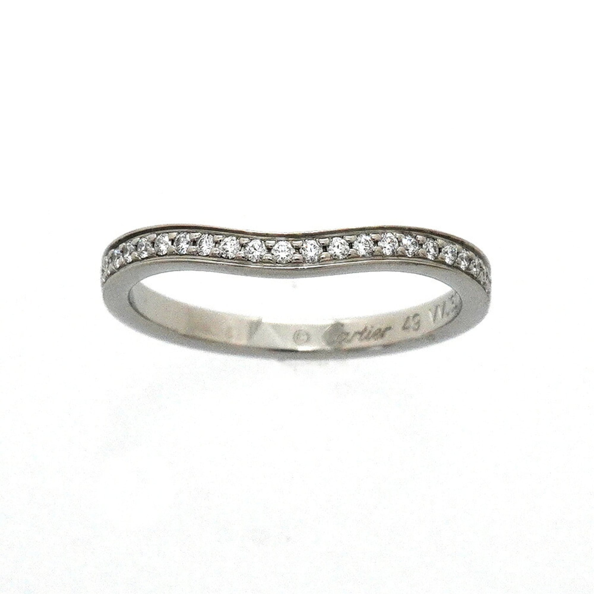 Cartier Platinum 950 Band Ring (Pre-Owned)