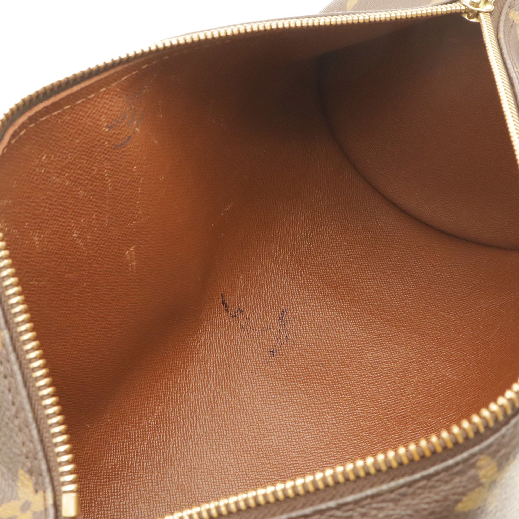 Louis Vuitton Brown Monogram Canvas Handbag (Pre-Owned)