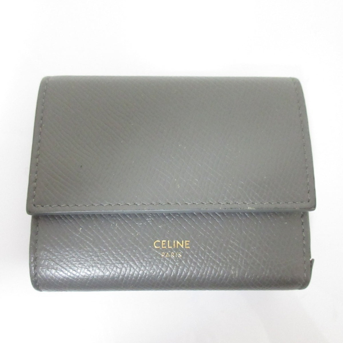 Celine Gray Wallet (Tri-Fold) (Pre-Owned)
