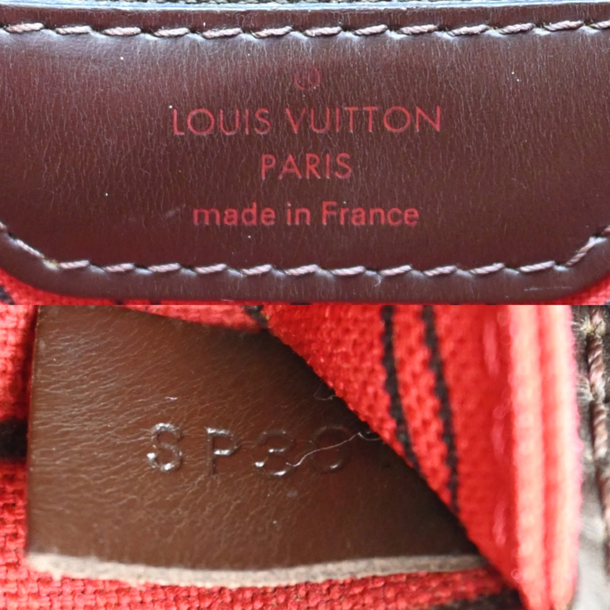 Louis Vuitton Brown Damier Canvas Tote Bag (Pre-Owned)