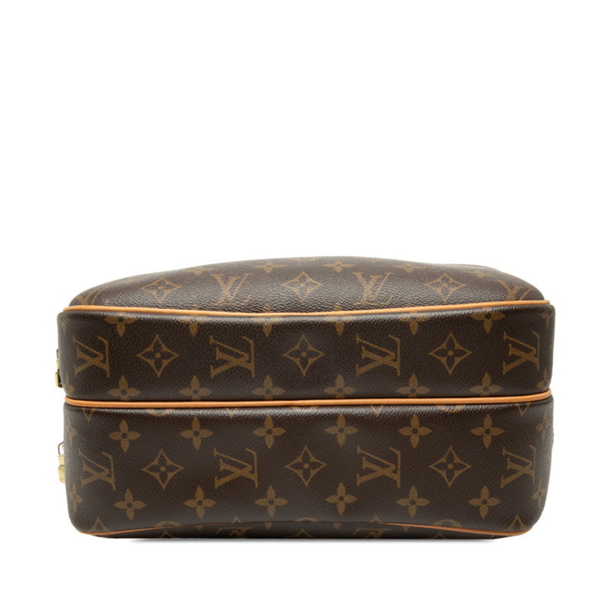Louis Vuitton Brown Pvc Leather Shoulder Bag (Pre-Owned)