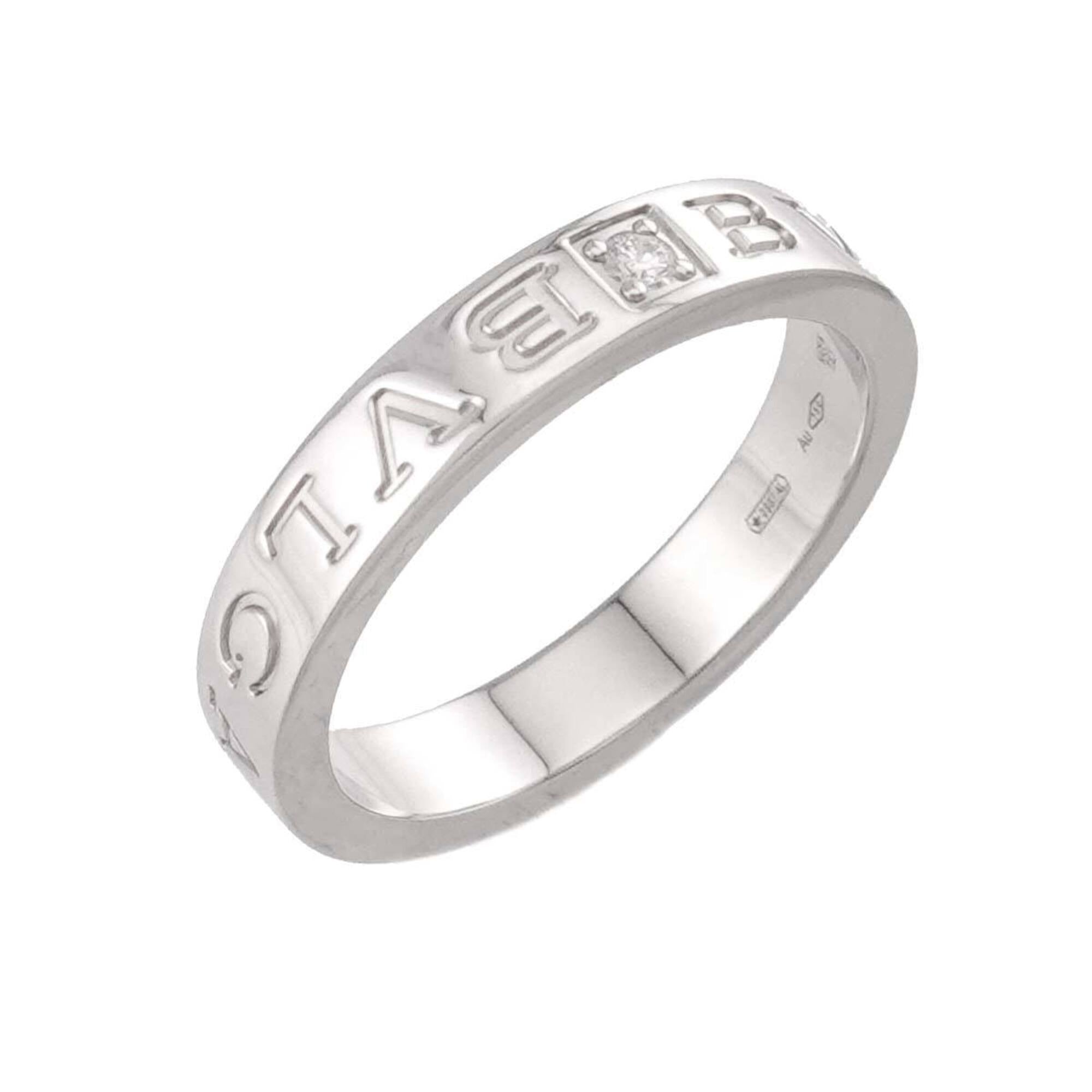 Bvlgari White Gold (18K) Band Ring (Pre-Owned)