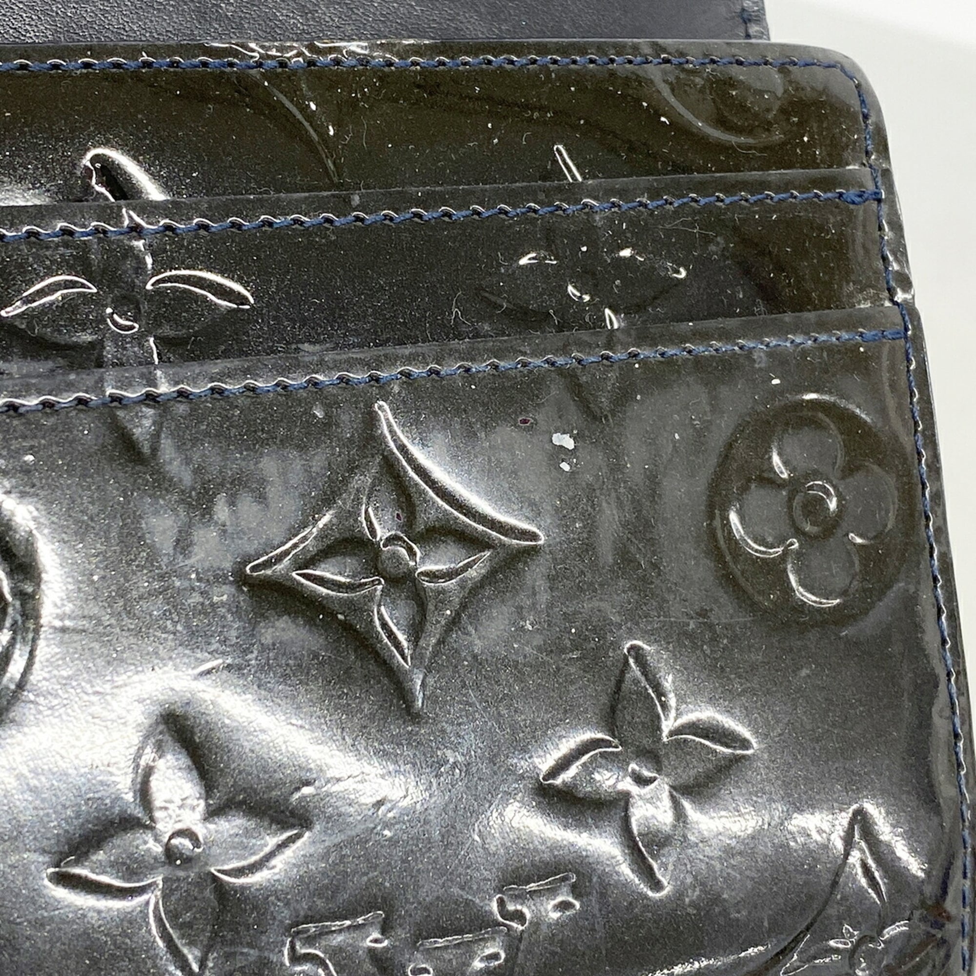 Louis Vuitton Blue Infini Long Wallet (Bi-Fold) (Pre-Owned)