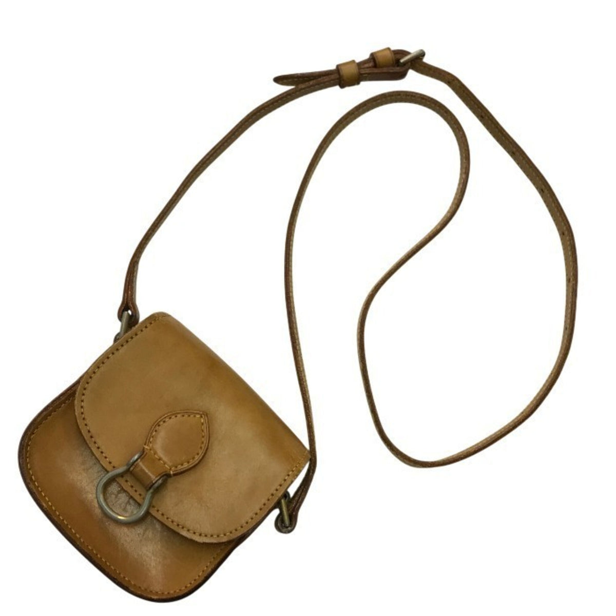 Louis Vuitton Brown Leather Shoulder Bag (Pre-Owned)