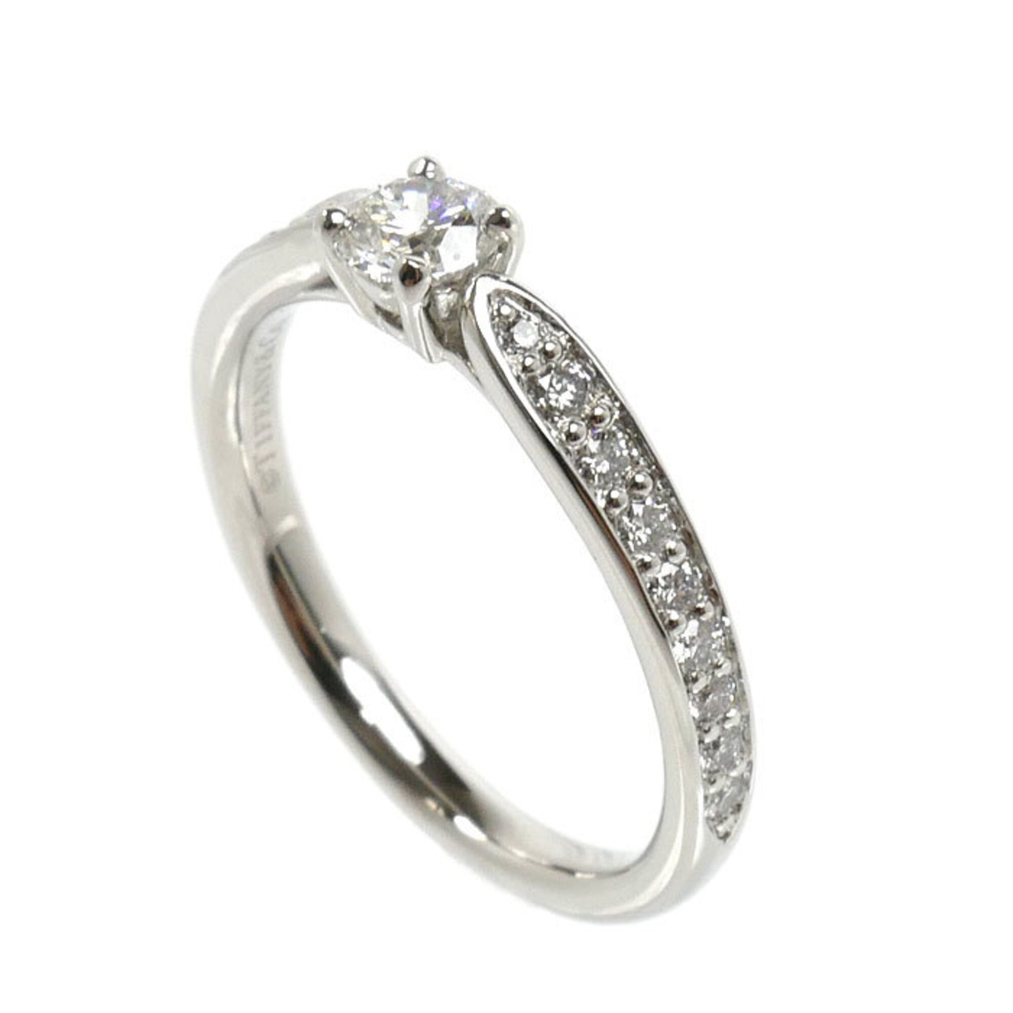 Tiffany Platinum 950 Band Ring (Pre-Owned)