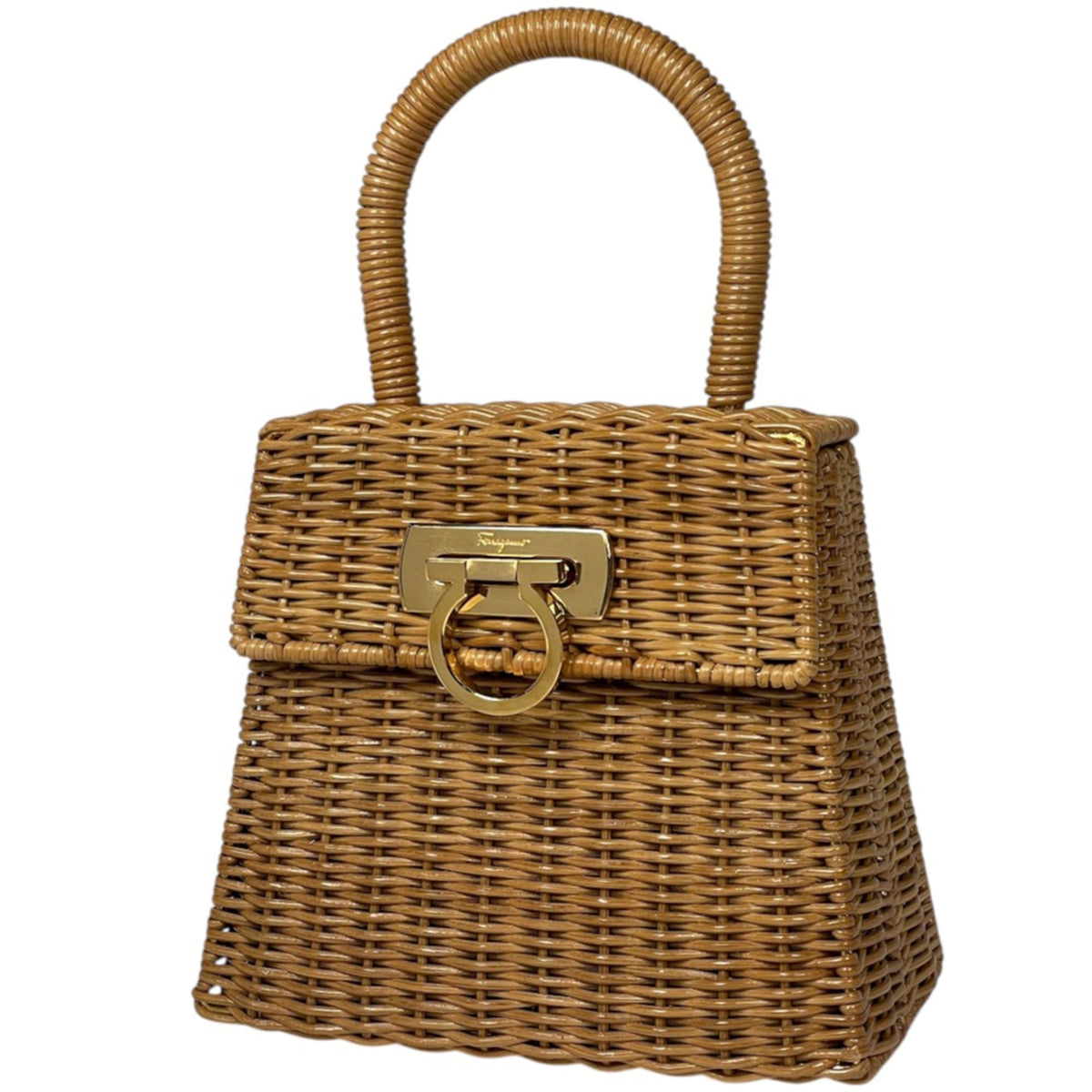 Salvatore Ferragamo Brown Handbag (Pre-Owned)