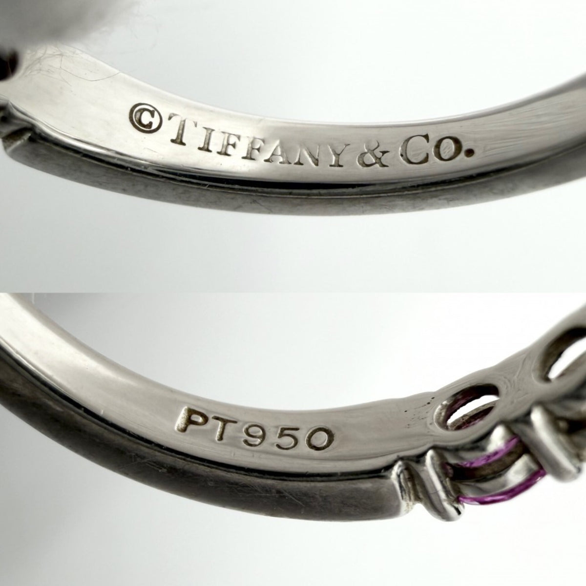 Tiffany Platinum 950 Band Ring (Pre-Owned)