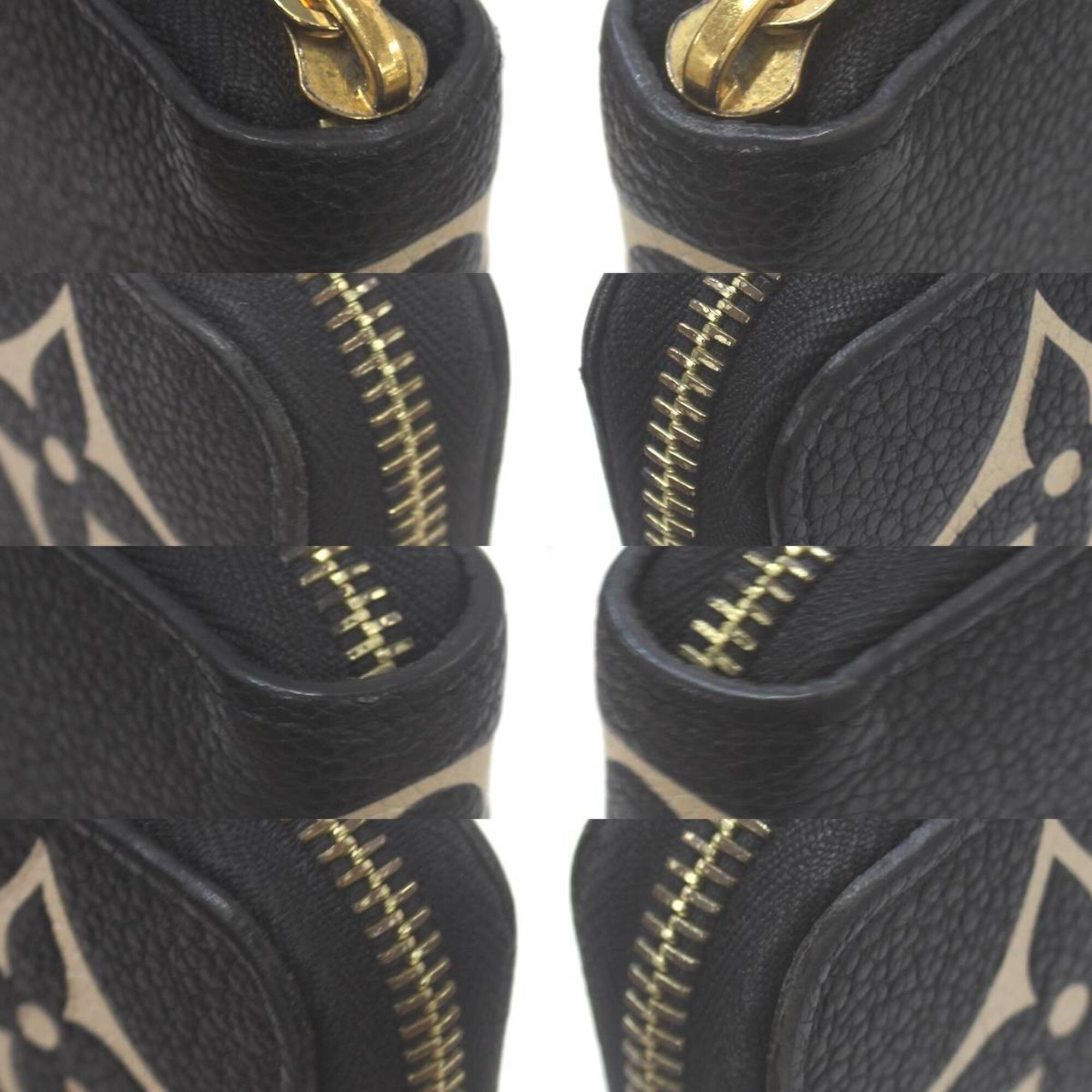 Louis Vuitton Monogram Empreinte Black Monogram Empreinte Long Wallet (Bi-Fold) (Pre-Owned)