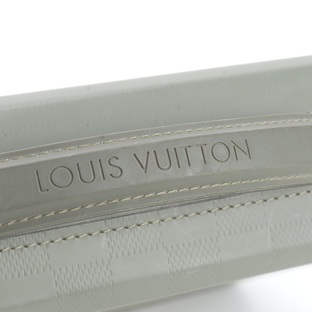 Louis Vuitton Green Leather Briefcase (Pre-Owned)