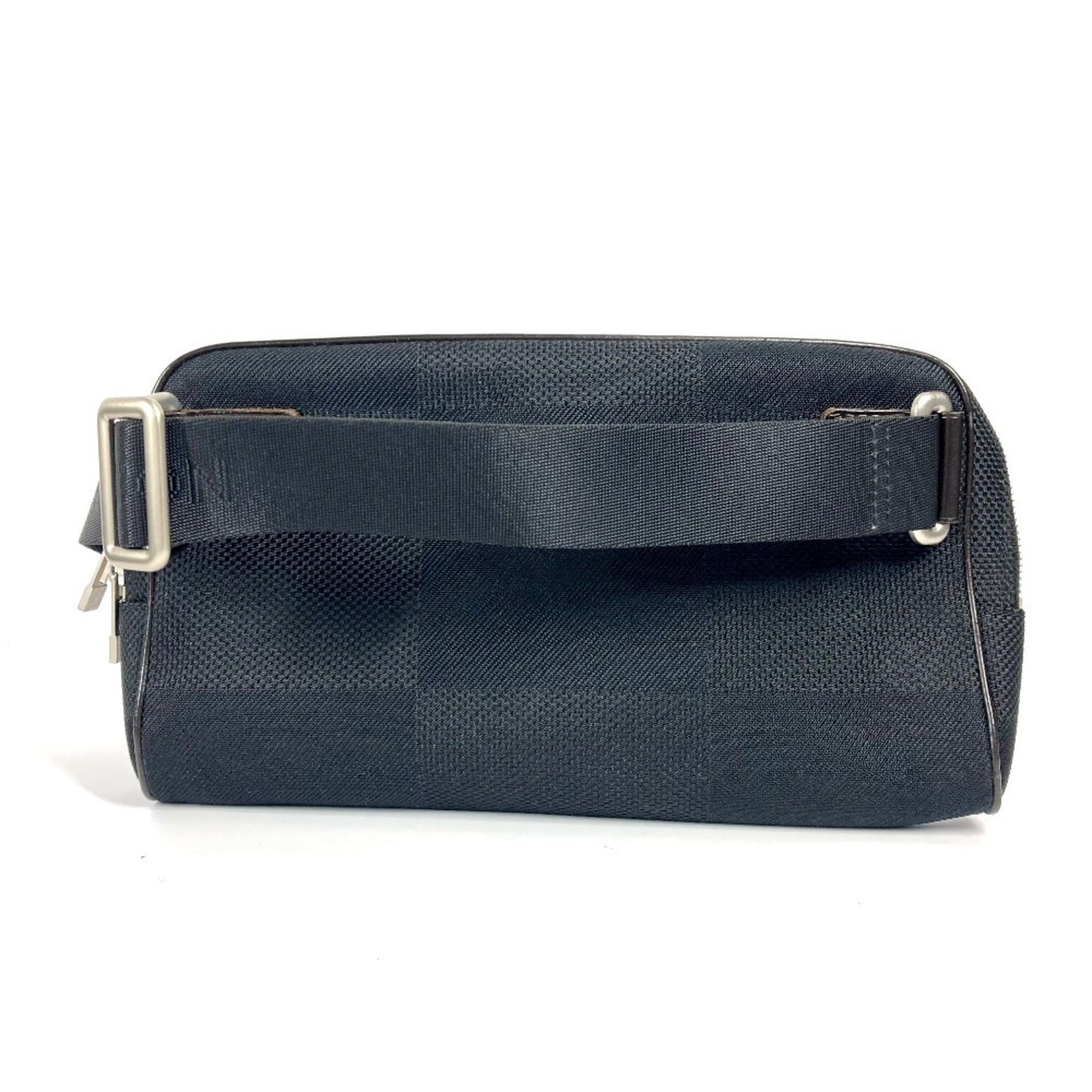 Louis Vuitton Black Noir Damier Geant Fanny Pack Shoulder Bag Sling Bag (Pre-Owned)
