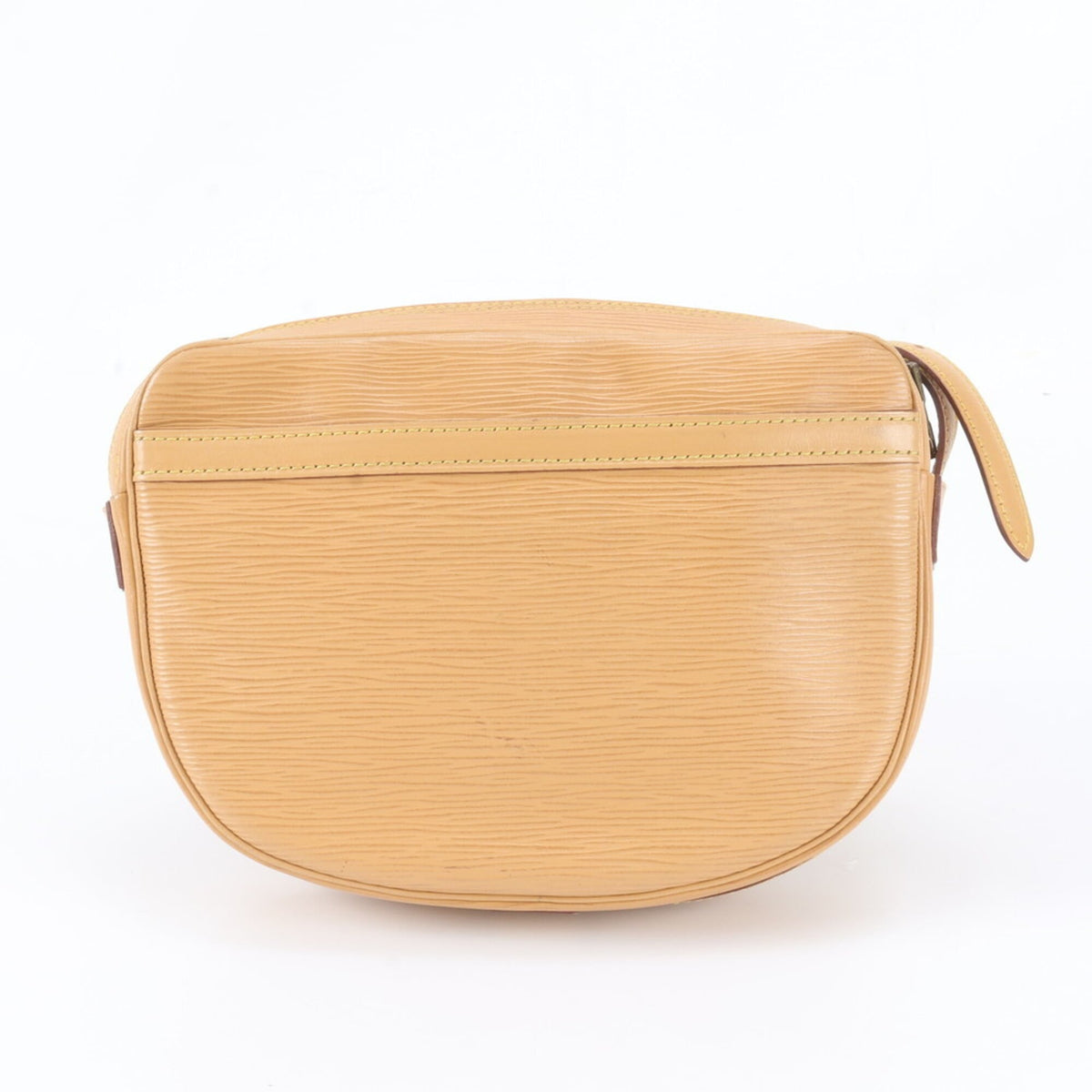 Louis Vuitton Beige Leather Crossbody Bag Shoulder Bag (Pre-Owned)