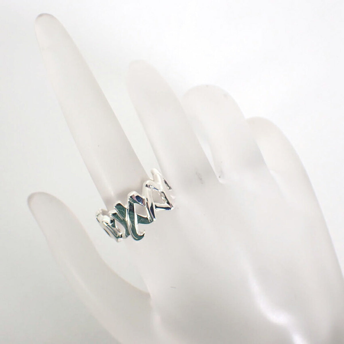 Tiffany Sterling Silver 925 Band Ring (Pre-Owned)