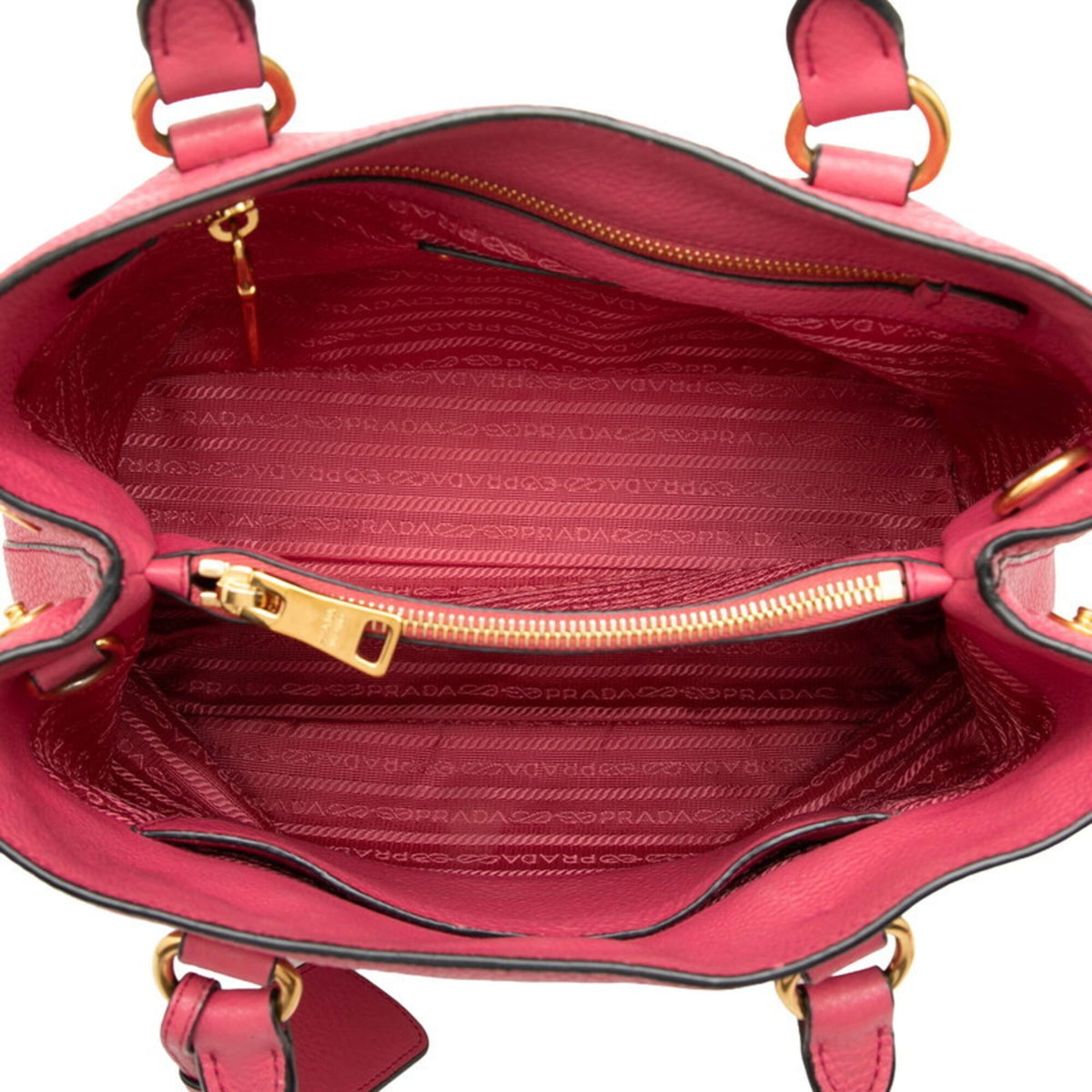 Prada Pink Handbag Shoulder Bag (Pre-Owned)
