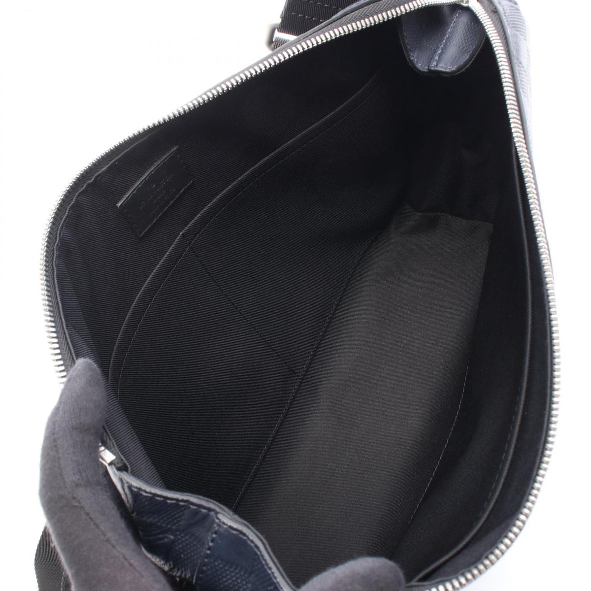 Louis Vuitton Black Infini Navy Damier Infini Handbag Shoulder Bag (Pre-Owned)