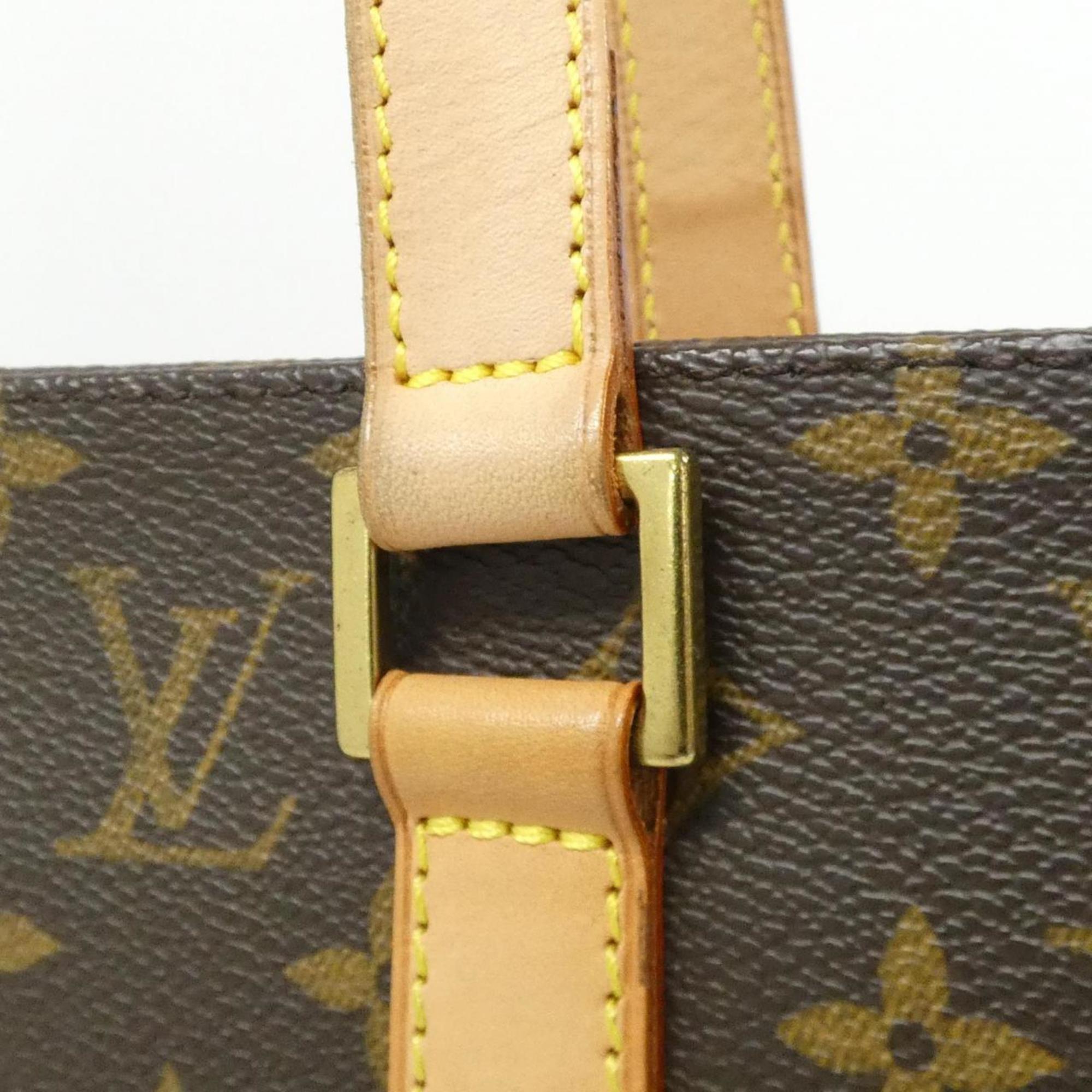 Louis Vuitton Monogram Marron Coated Canvas Handbag (Pre-Owned)