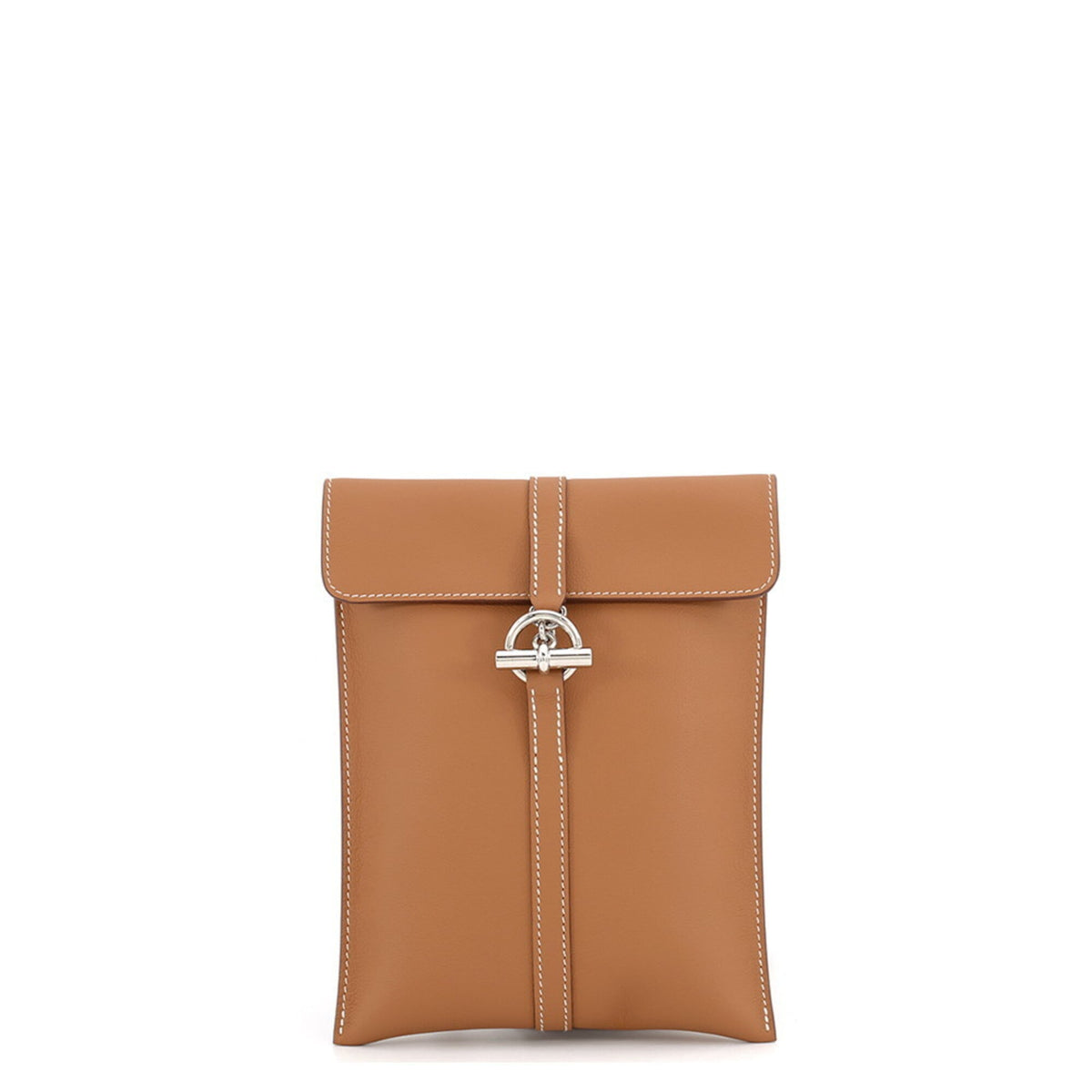 Hermes Gold Swift Leather Shoulder Bag (Pre-Owned)