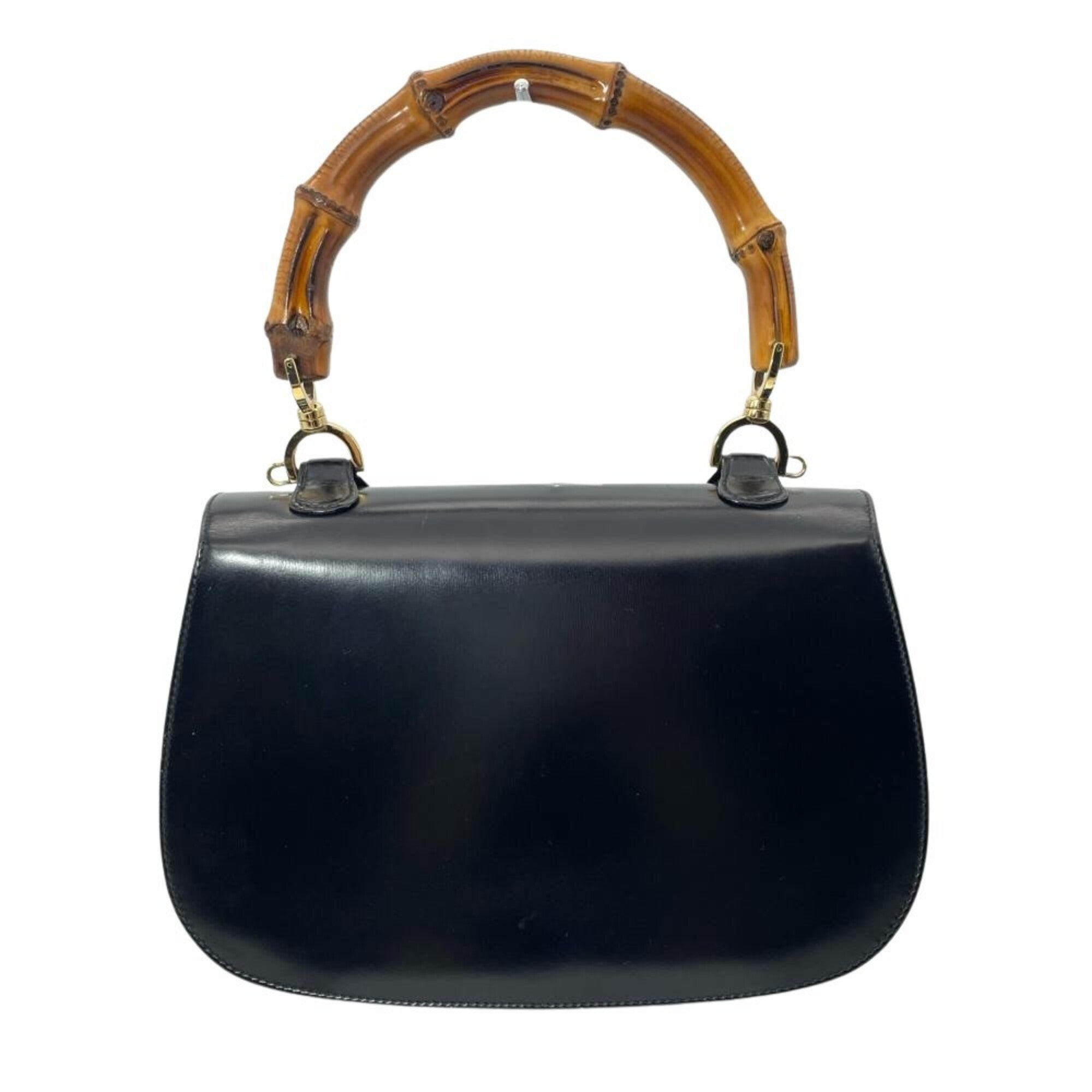 Gucci Black Leather Handbag (Pre-Owned)