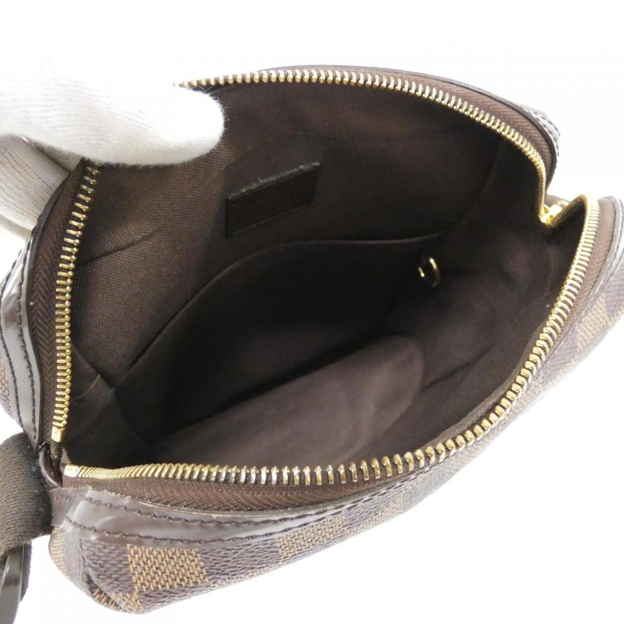 Louis Vuitton Damier Brown Ebene Coated Canvas Shoulder Bag (Pre-Owned)