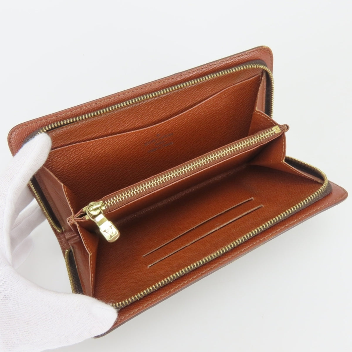 Louis Vuitton Brown Monogram Monogram Long Wallet (Bi-Fold) (Pre-Owned)