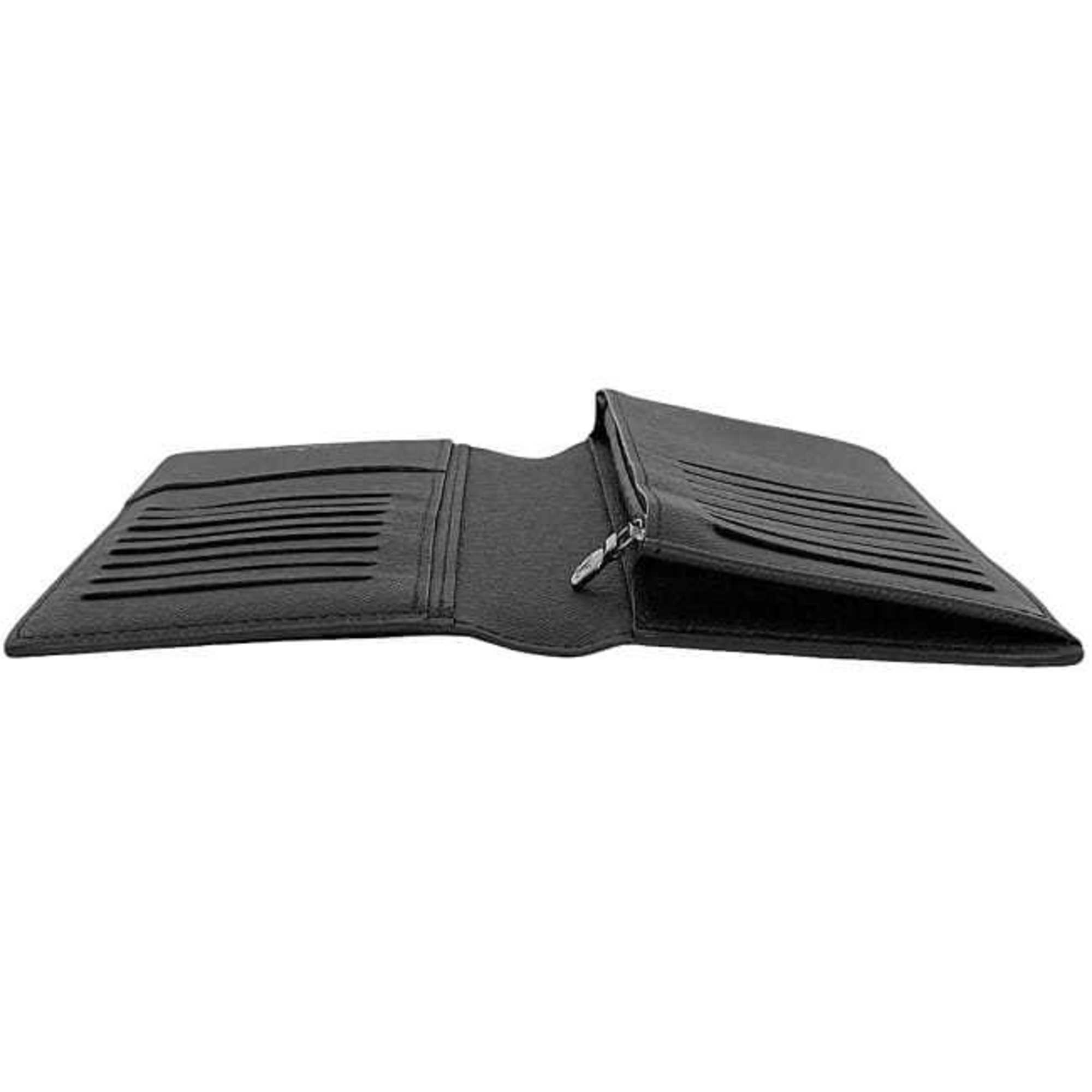Louis Vuitton Black Monogram Eclipse Monogram Eclipse Long Wallet (Bi-Fold) (Pre-Owned)