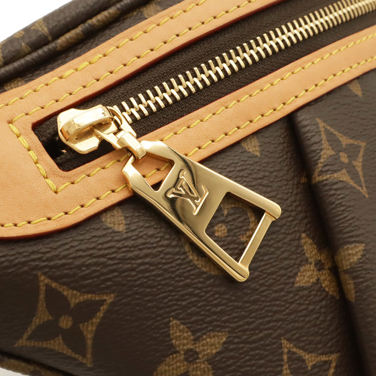 Louis Vuitton Brown Monogram Pvc Shoulder Bag Sling Bag (Pre-Owned)