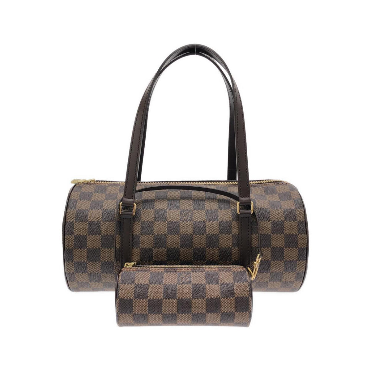 Louis Vuitton Brown Coated Canvas Handbag (Pre-Owned)