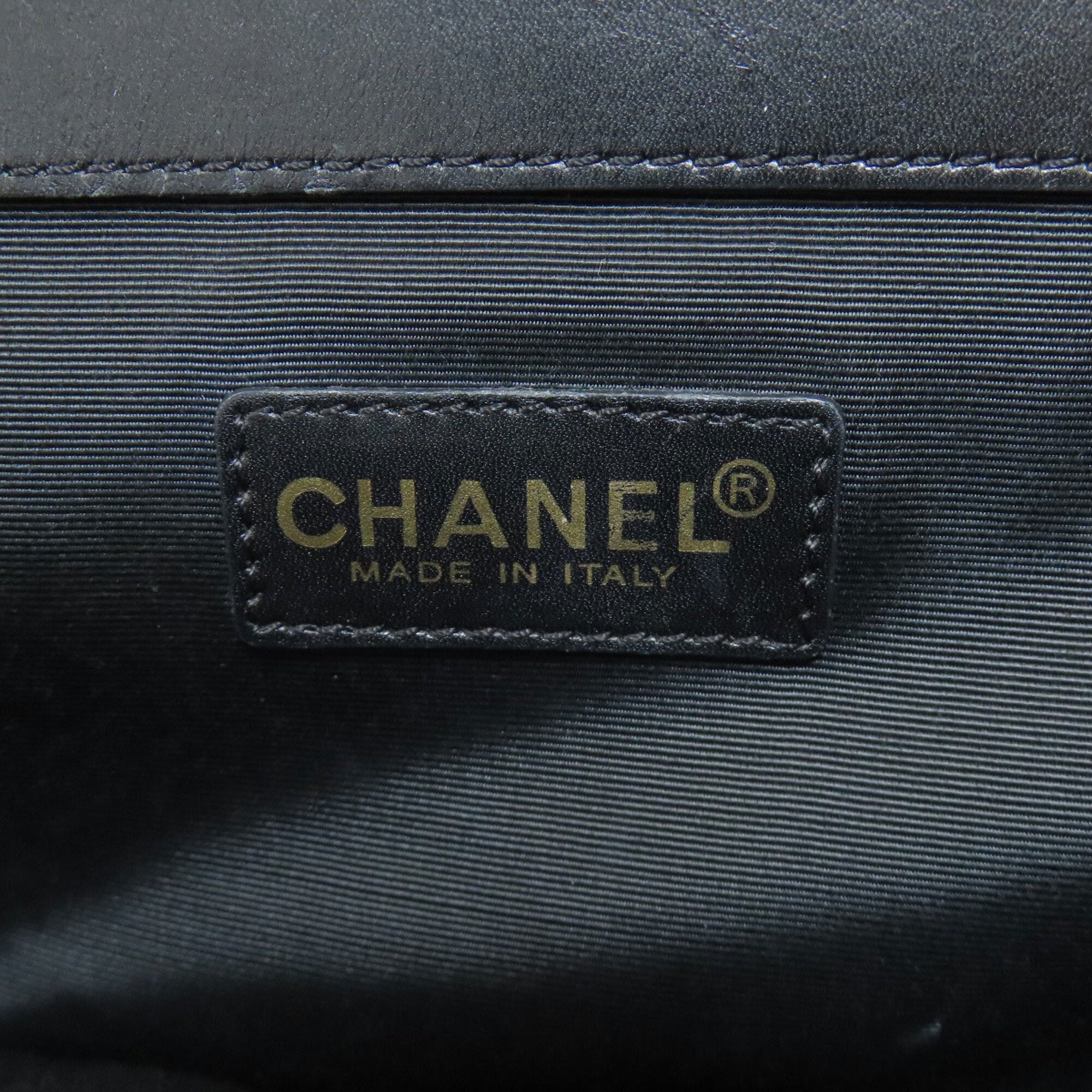 Chanel Black Canvas Tote Bag (Pre-Owned)