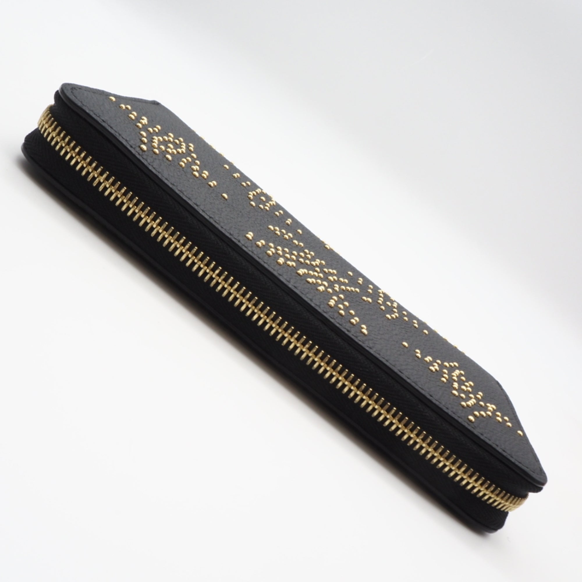 Louis Vuitton Monogram Empreinte Black Leather Long Wallet (Bi-Fold) (Pre-Owned)