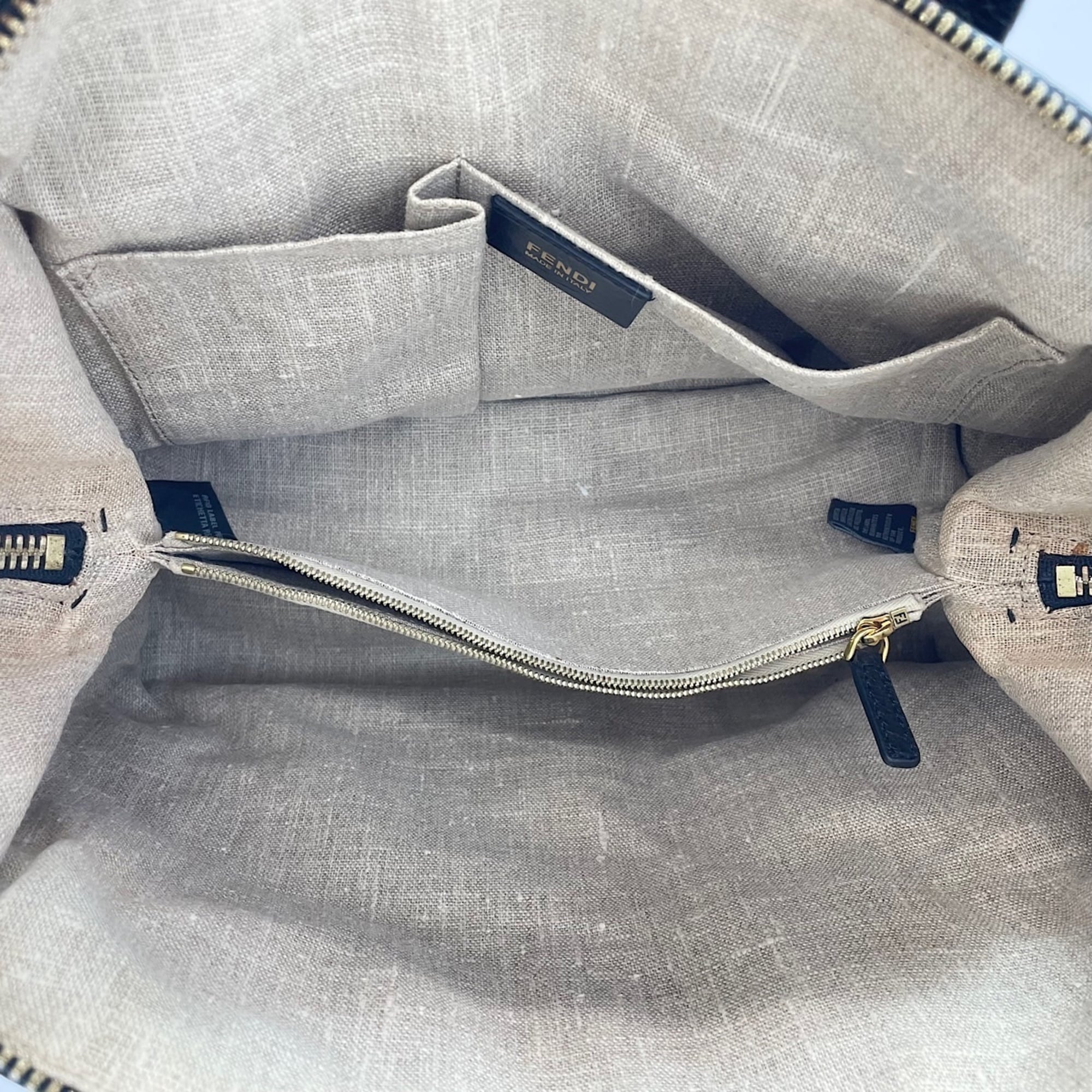 Fendi Black Handbag Shoulder Bag (Pre-Owned)