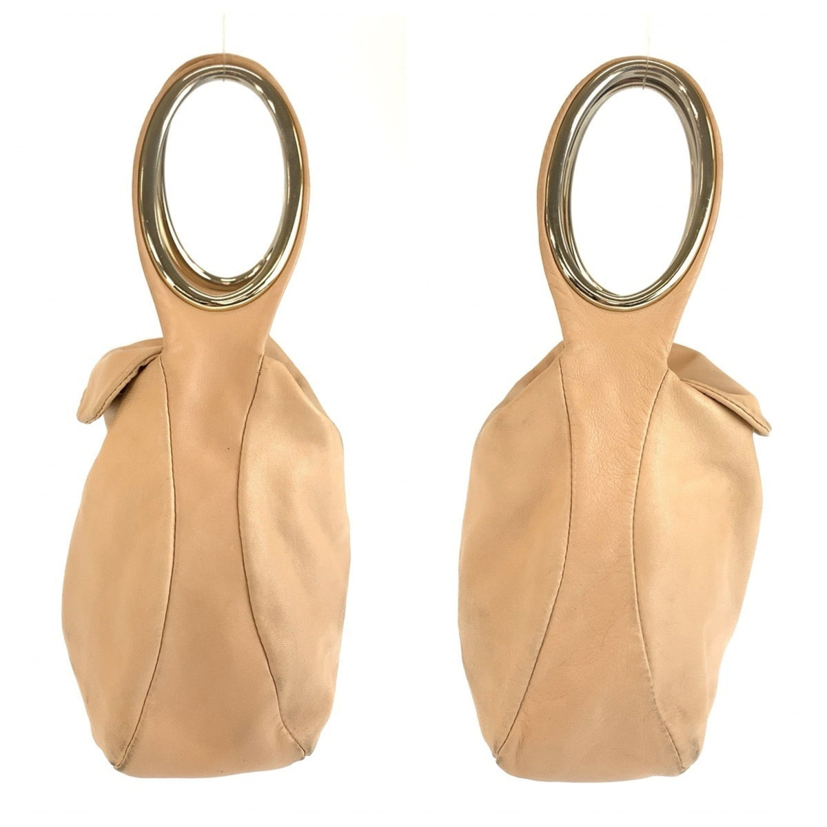 Marni Beige Leather Handbag (Pre-Owned)