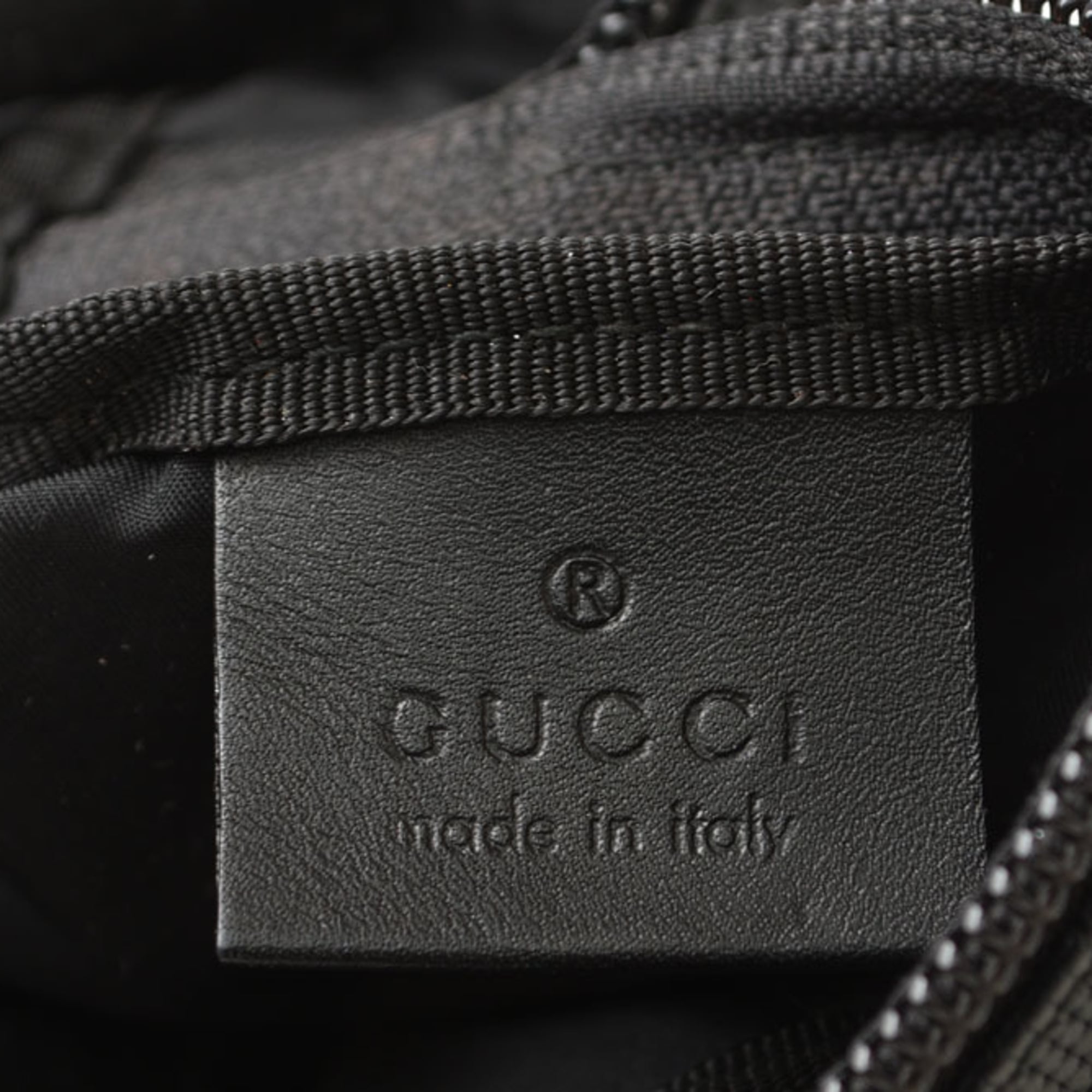 Gucci Black Nylon Pouch (Pre-Owned)