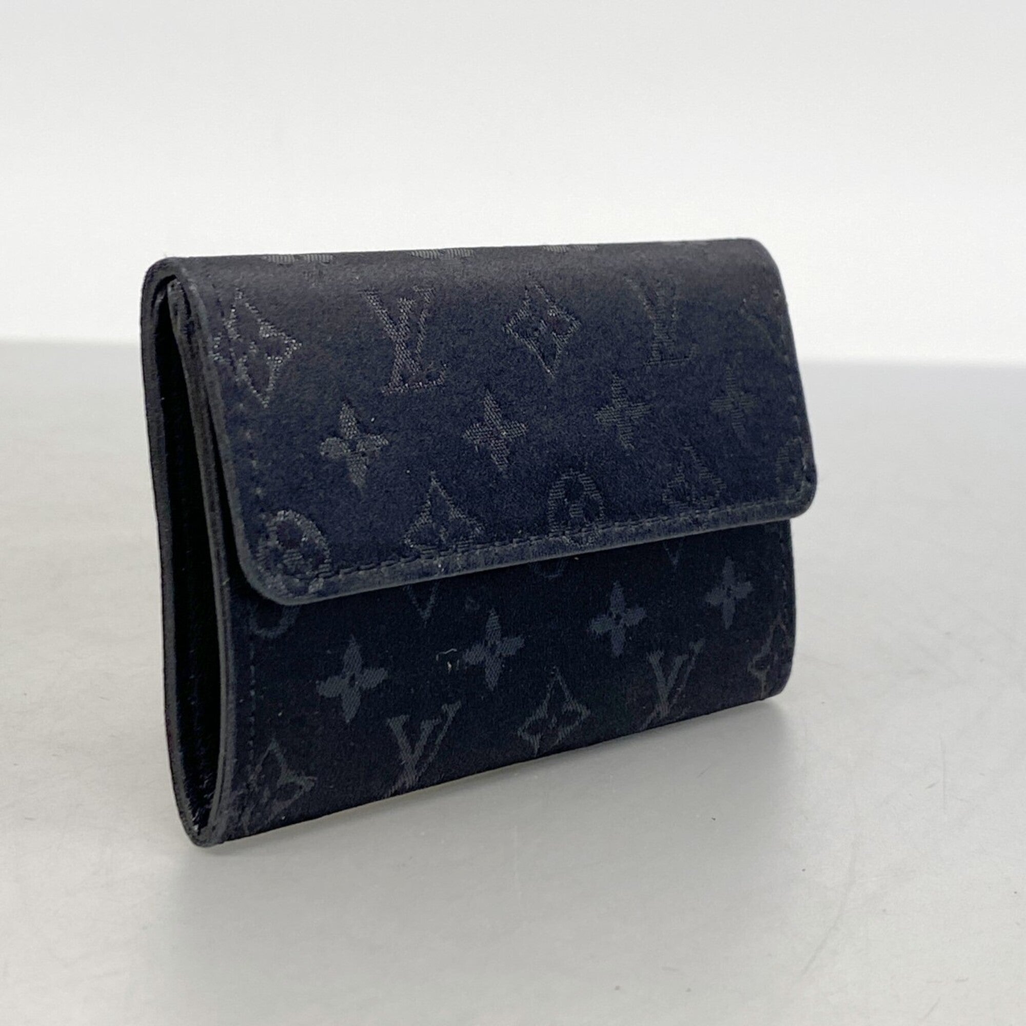 Louis Vuitton Noir Coin Purse/Coin Case (Pre-Owned)