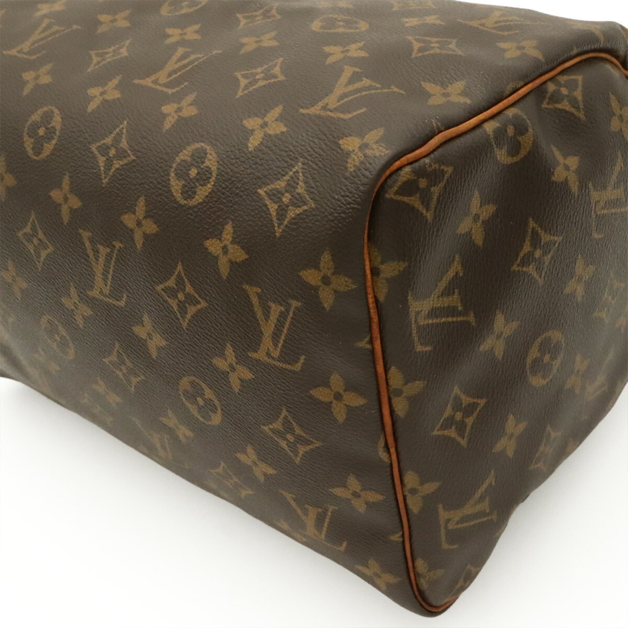 Louis Vuitton Brown Monogram Canvas Pvc Coated Canvas Handbag (Pre-Owned)