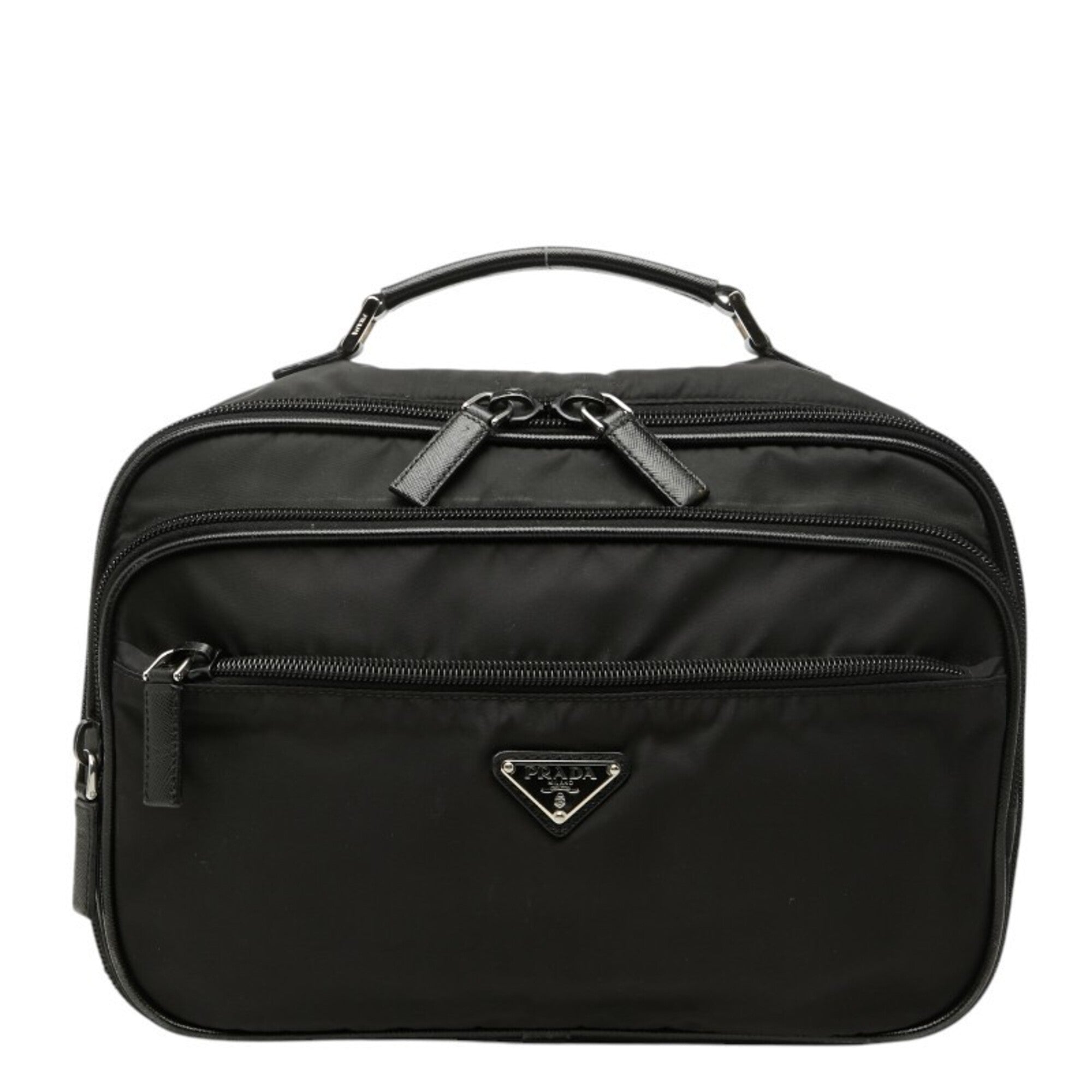Prada Black Nylon Vanity Bag (Pre-Owned)