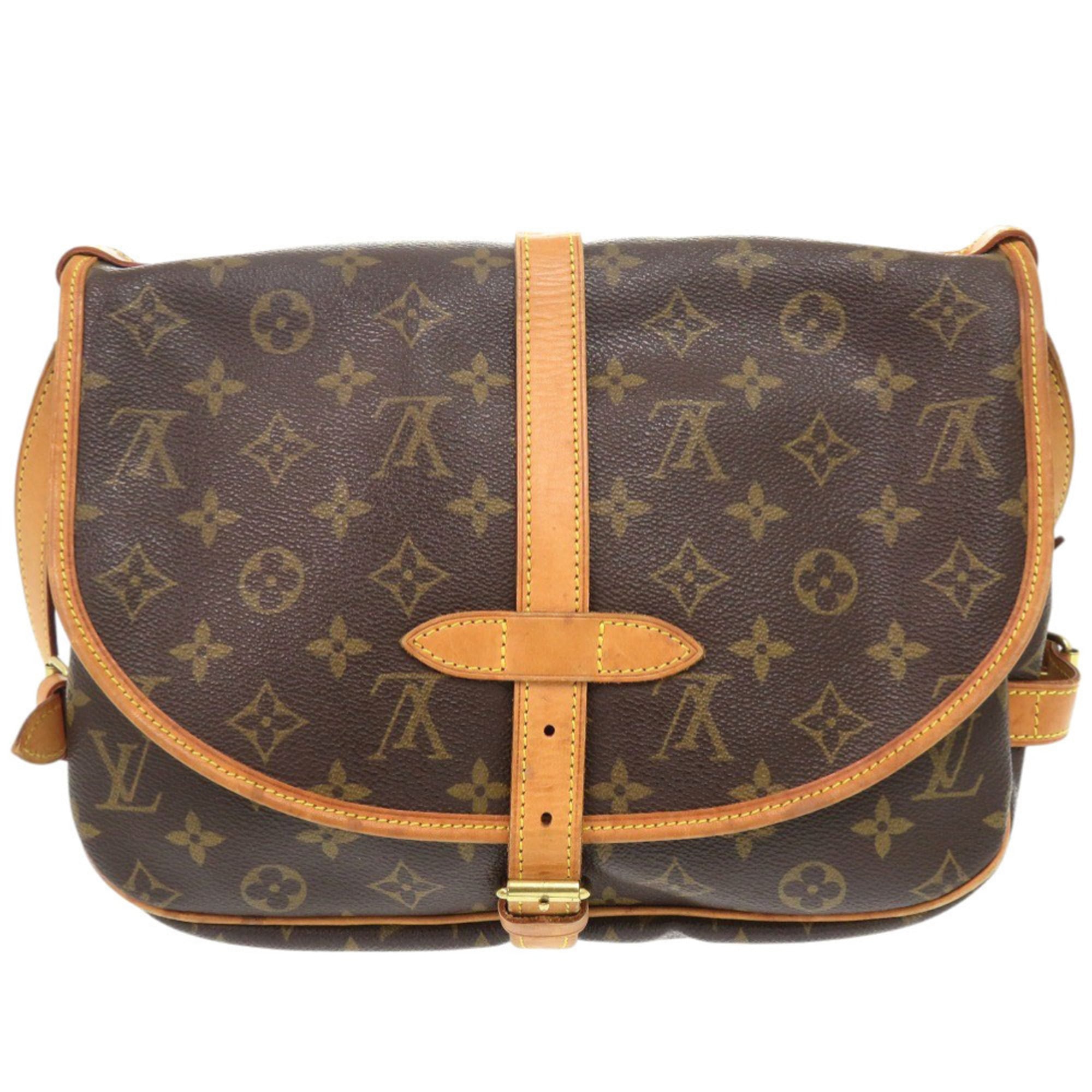 Louis Vuitton Monogram Brown Monogram Monogram Shoulder Bag (Pre-Owned)