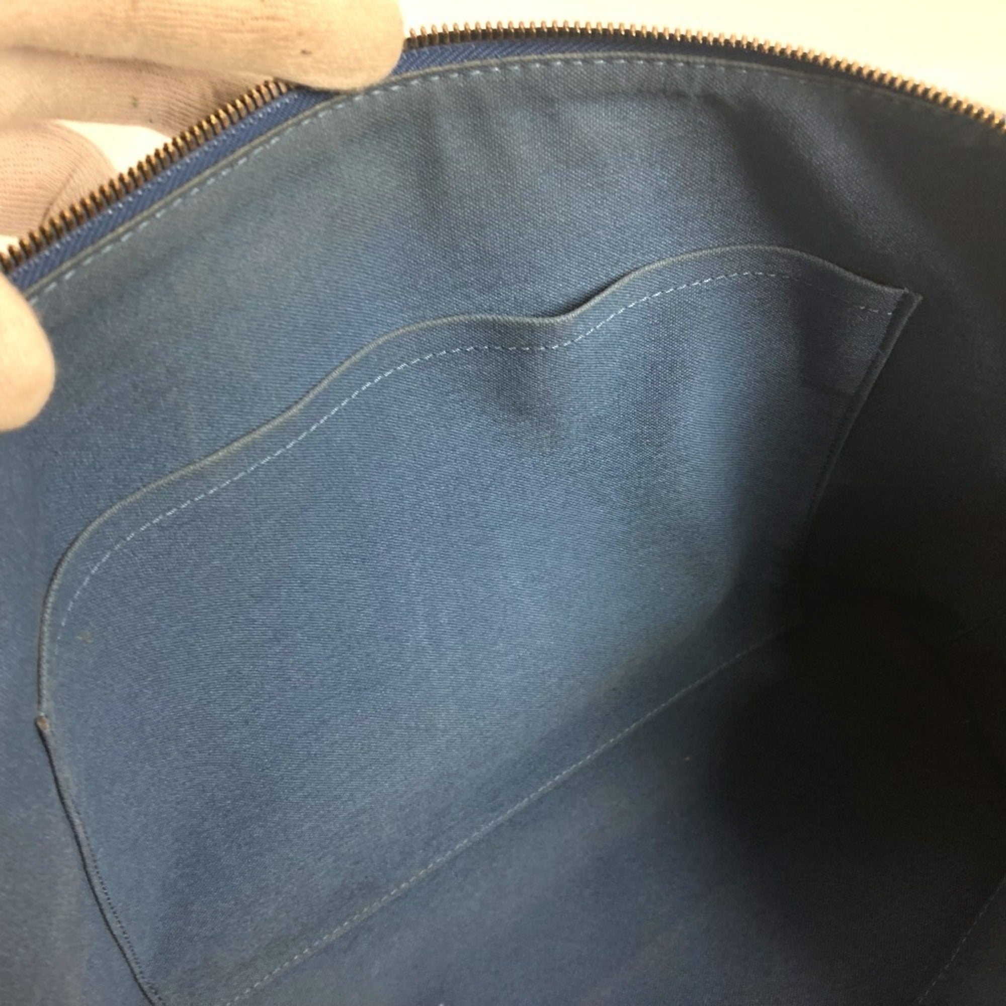 Louis Vuitton Damier Infini Blue Damier Infini Briefcase Handbag (Pre-Owned)