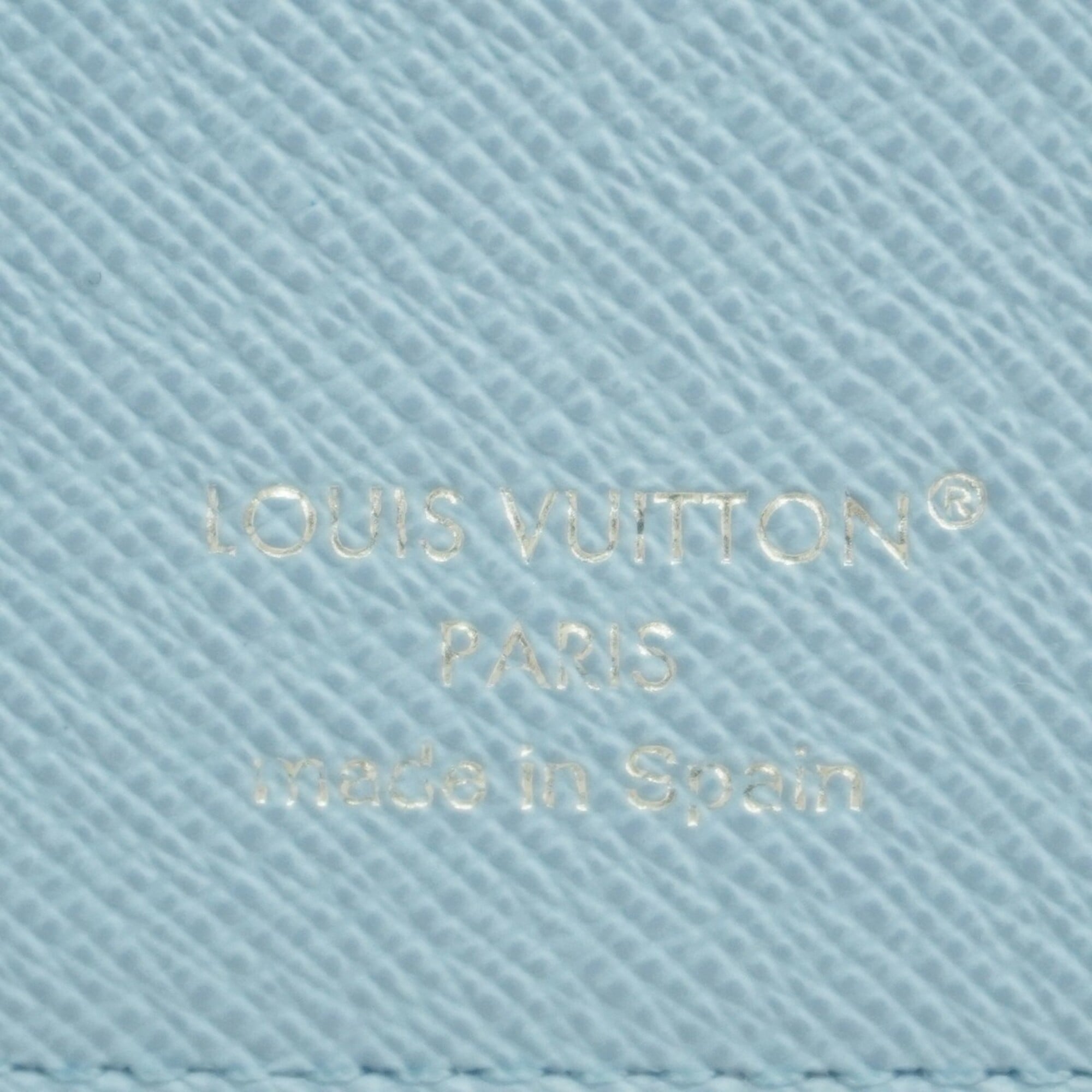 Louis Vuitton Blue Ciel Long Wallet (Bi-Fold) (Pre-Owned)