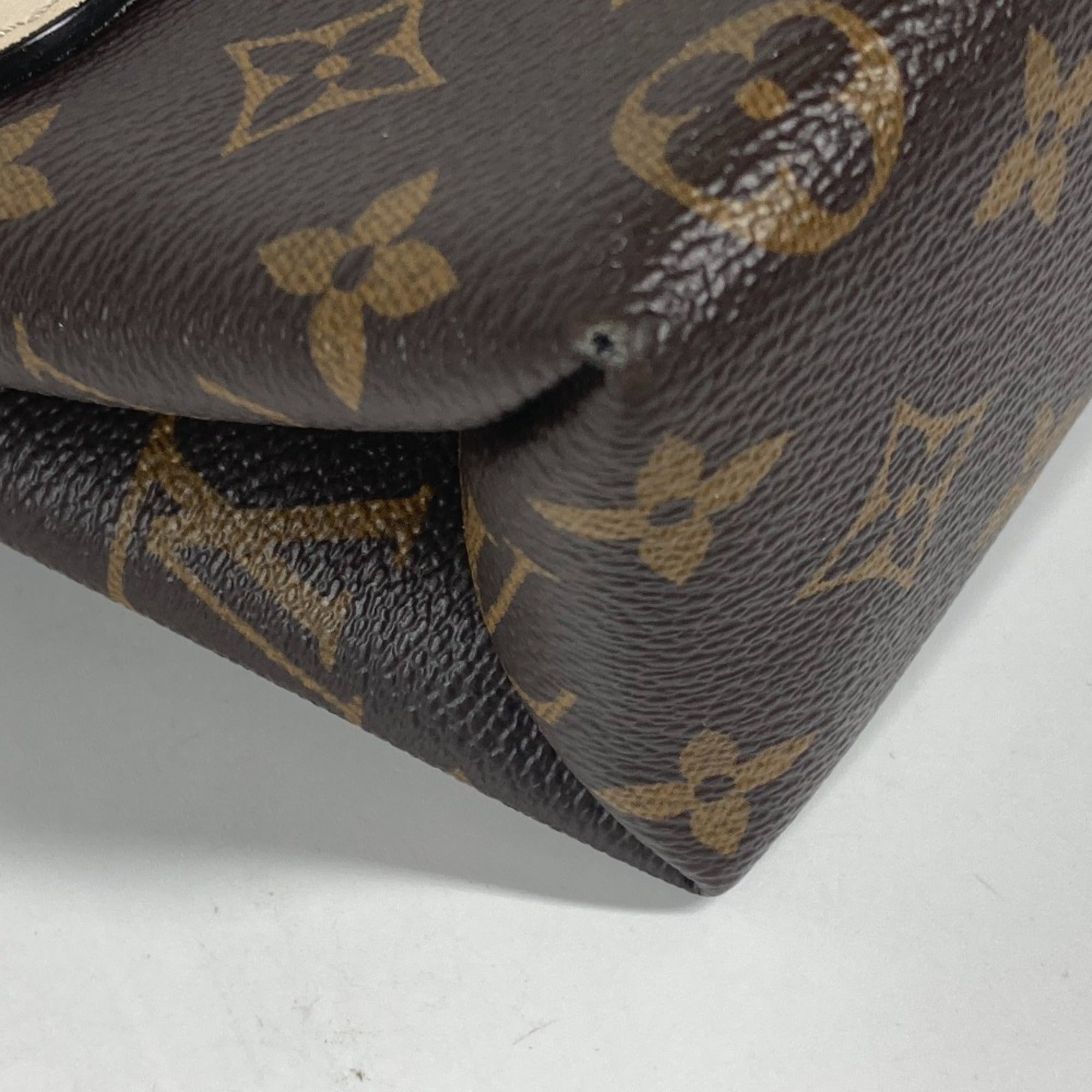 Louis Vuitton Monogram Brown White Monogram Handbag Shoulder Bag (Pre-Owned)