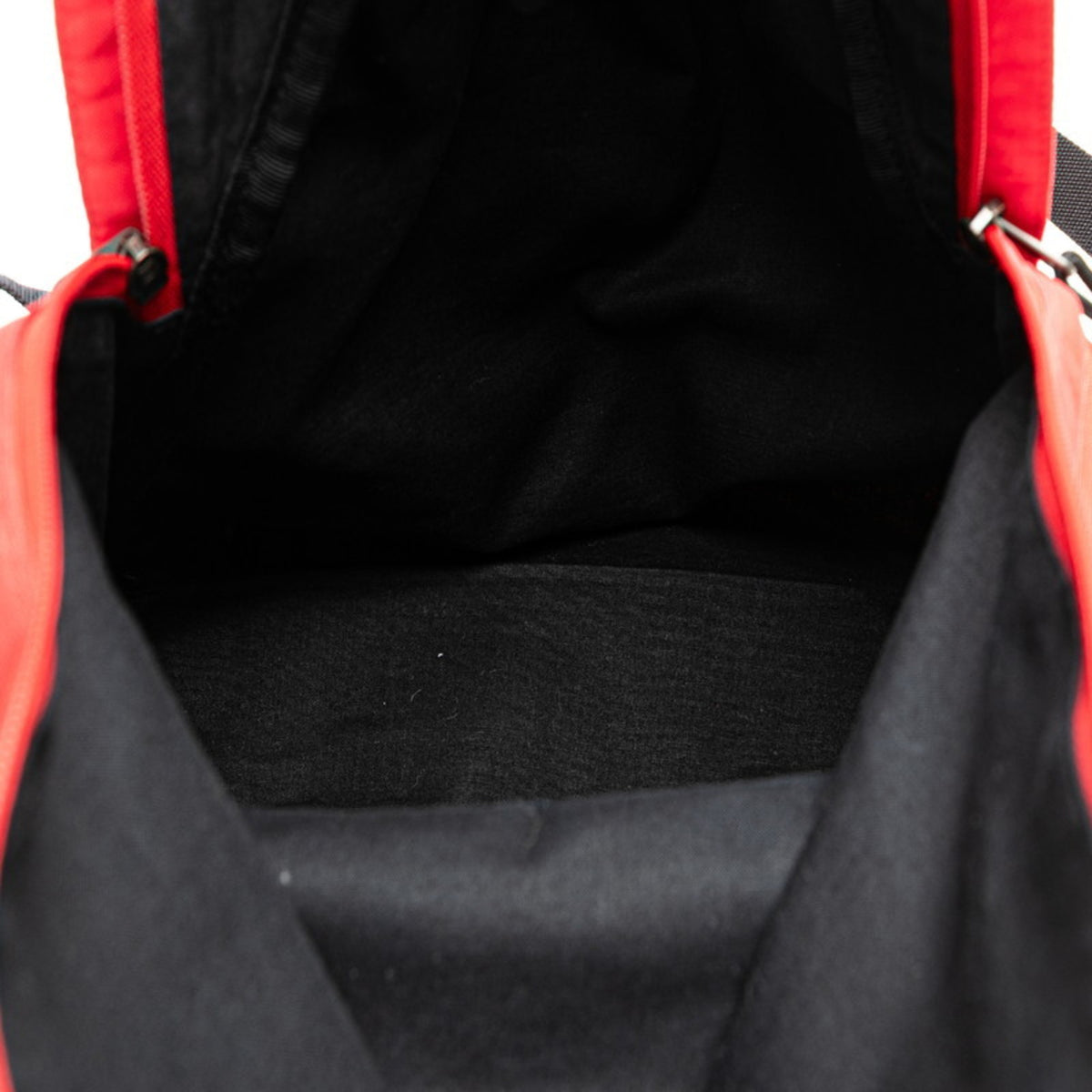 Balenciaga Red Color Nylon Canvas Backpack (Pre-Owned)