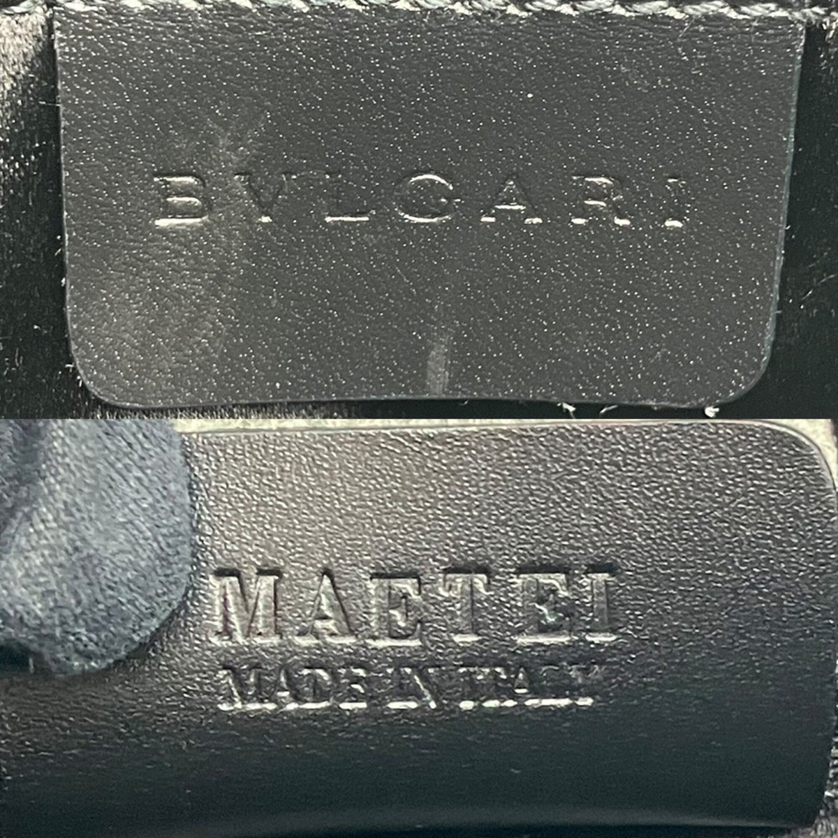 Bvlgari Black Denim Shoulder Bag (Pre-Owned)