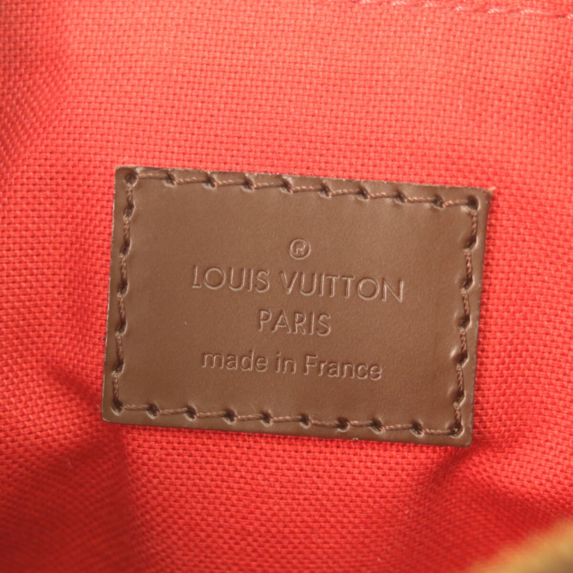 Louis Vuitton Damier Brown Damier Canvas Handbag (Pre-Owned)